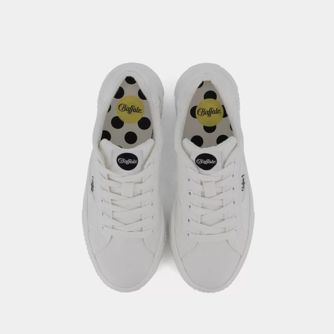 Baskets Buffalo 1630474 en Blanc Uni - Style Urbain & Confort Léger | Modèle Exclusif en Promotion