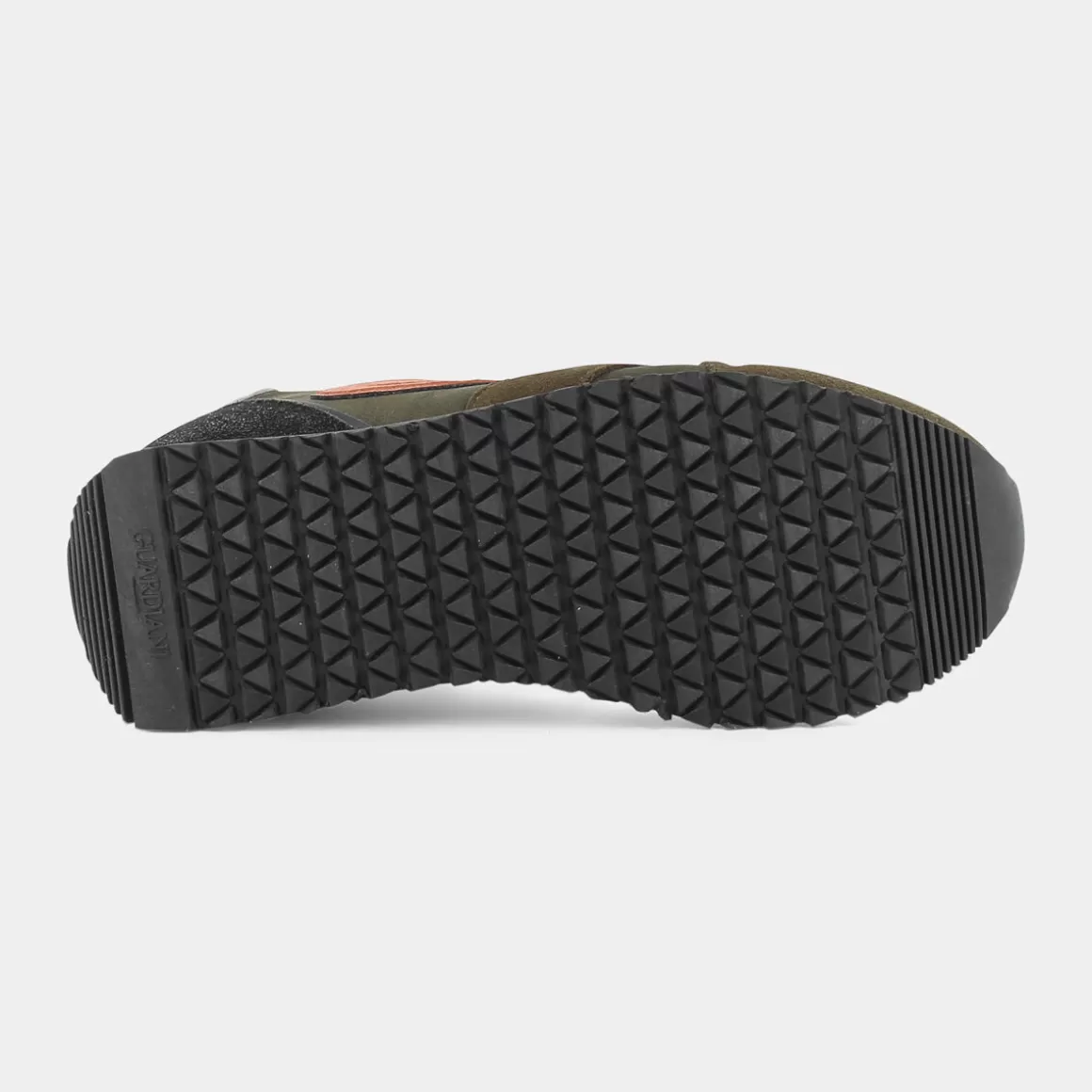 Baskets Guardiani AGW-007705 - Vert Armée | Chaussures urbaines unisexes en toile respirante