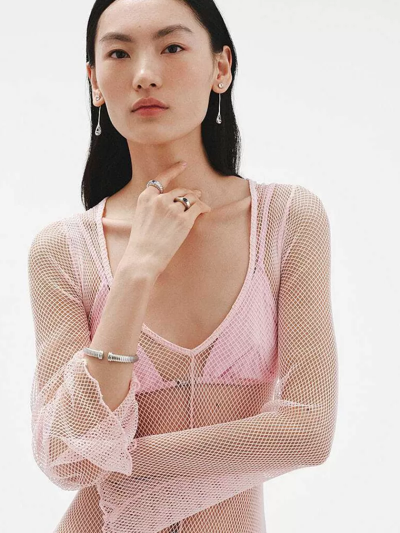 Bague en argent 925 serti d'une topaze bleue vibrante - Collection London par Aristocrazy