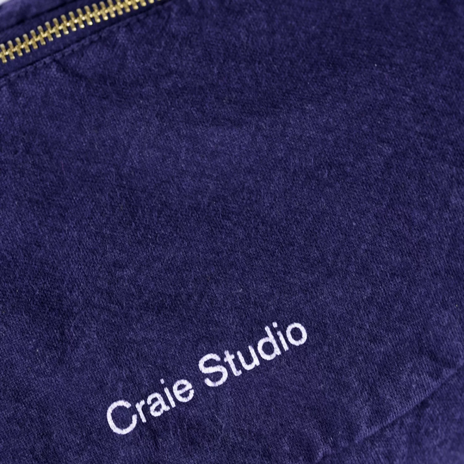 Édition limitée Banana Coton - Encre Bleu Artisanale par Craie Studio • Promotion Exclusive
