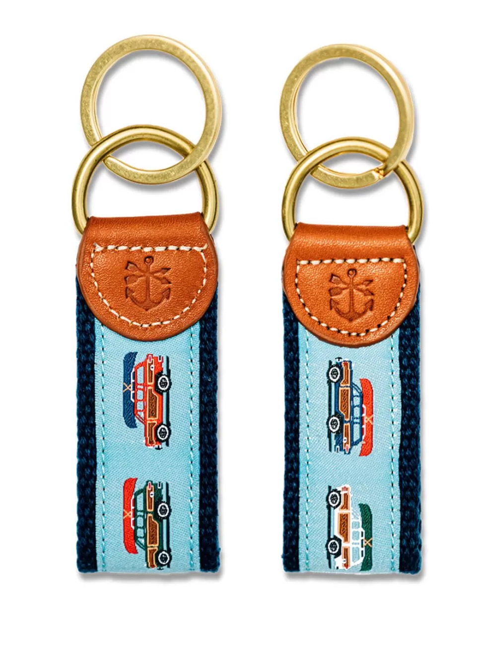 Porte-clés KJP Plage Urbaine - Édition Limitée avec Design Élégant et Style Rétro