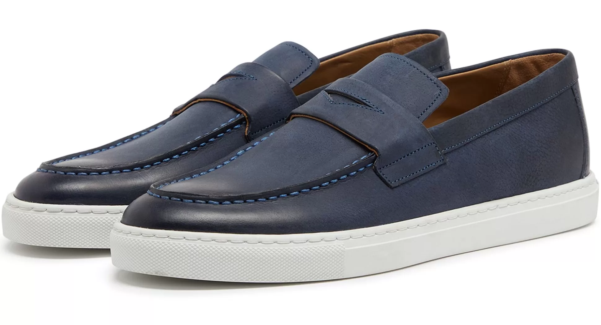 Baskets Oliver Sweeney Beadnell - Bleu Marine Élégant pour un Style Urbain Raffiné