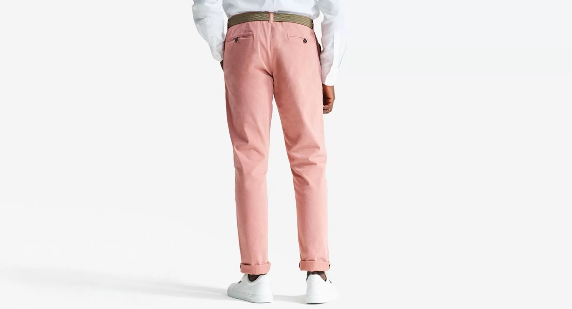 Pantalon Besterio Oliver Sweeney - Coupe moderne en rose velouté