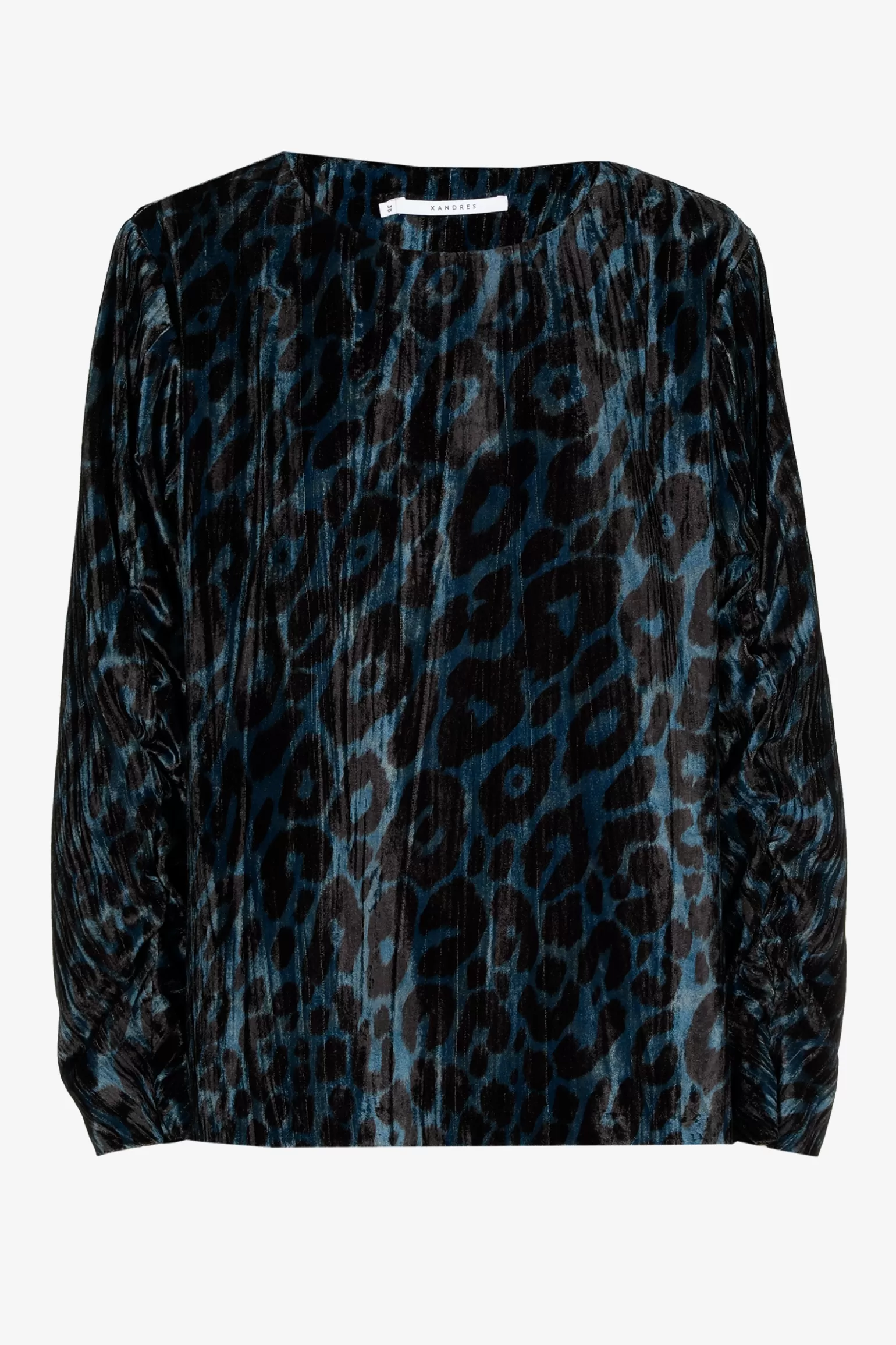 Blouse féminine Xandres - Imprimé léopard sophistiqué - Prix doux