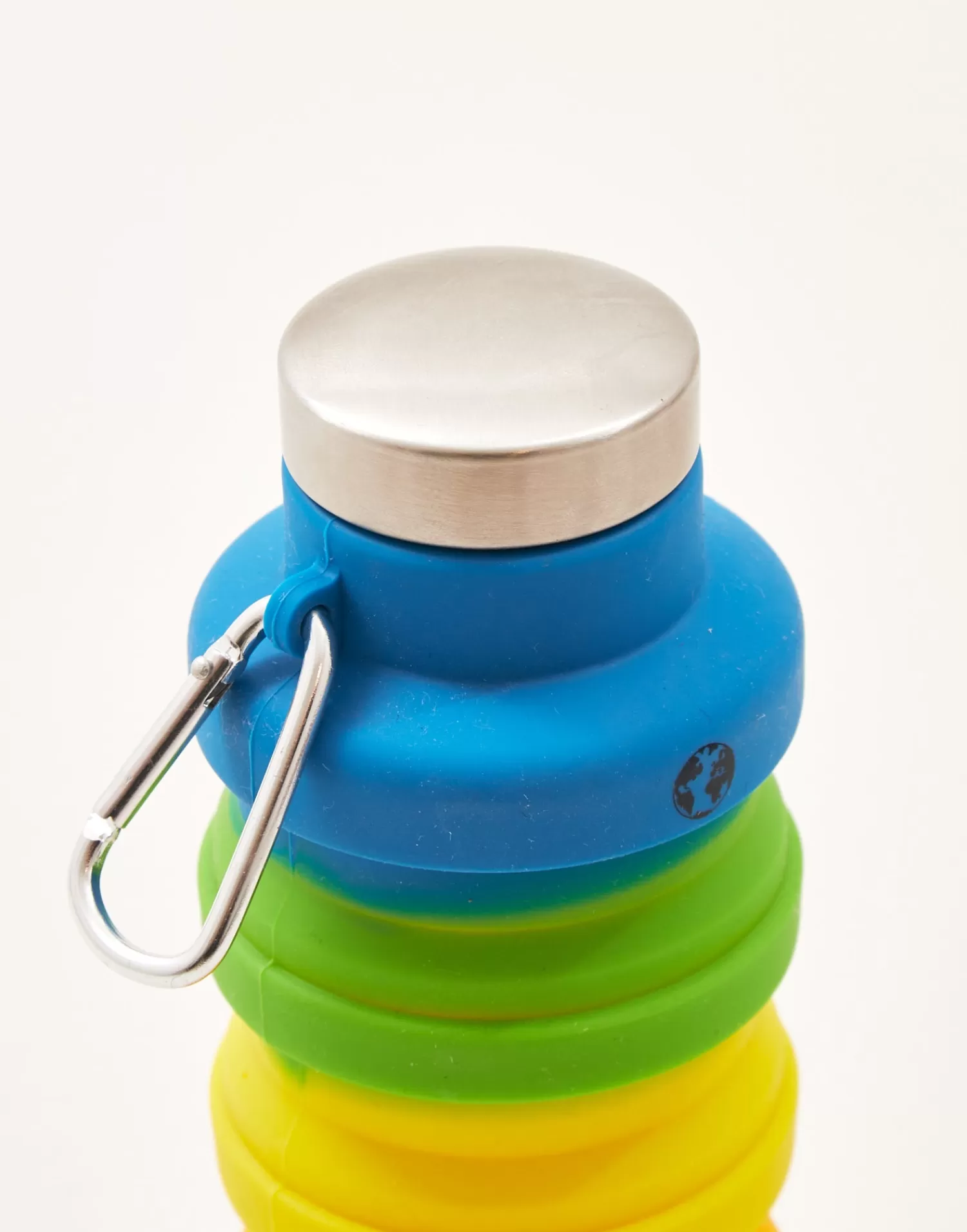 Natura Selection - Gourde Pliable Réutilisable Arc-en-Ciel | Design Compact pour le Sport et les Voyages