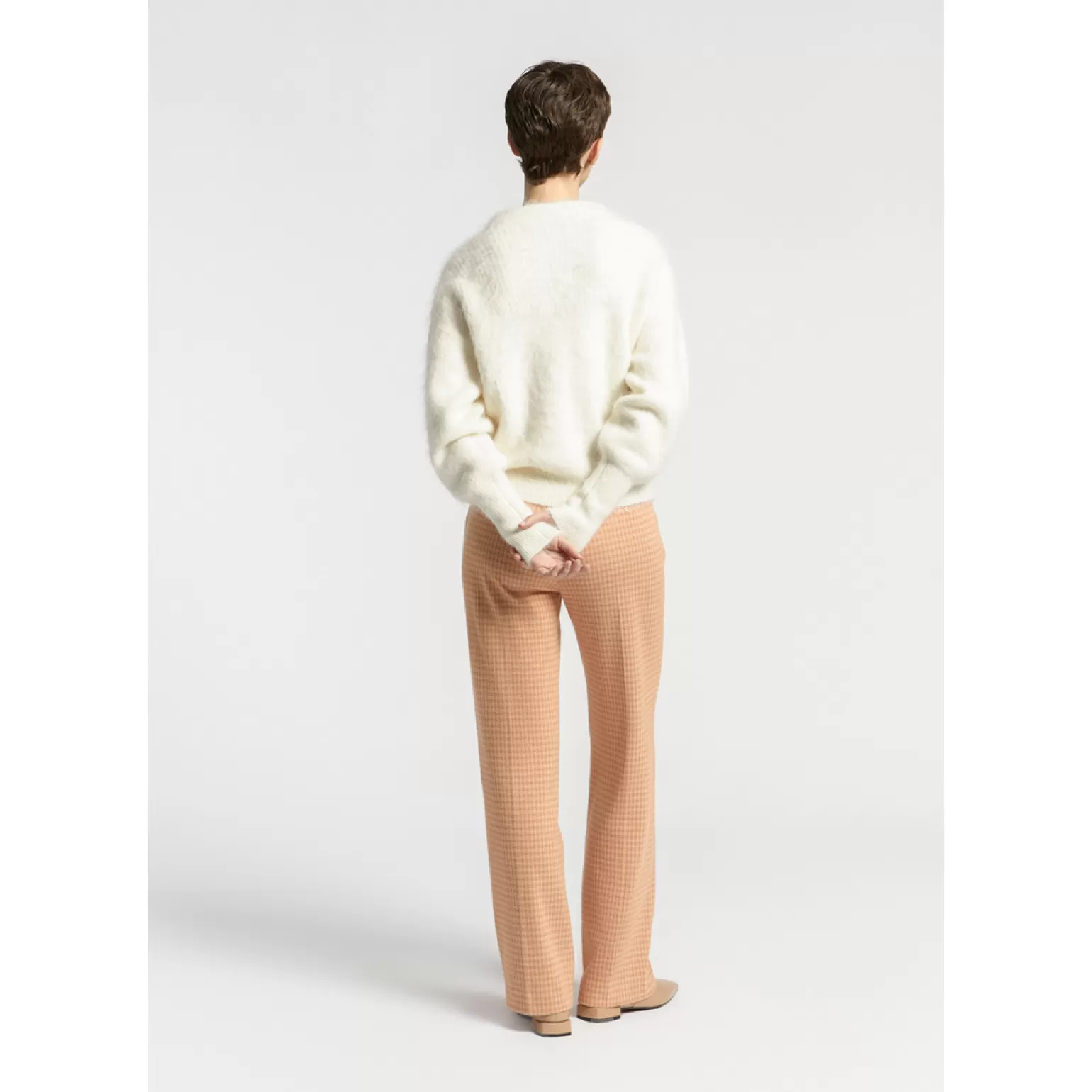Xandres - Pantalon élégant en motif pied-de-poule | Collection soldes exclusives
