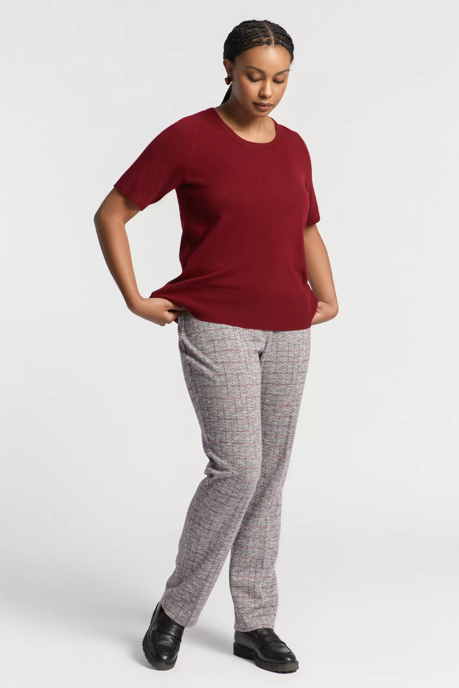 Pantalon ajusté Xandres - Coupe fuselée pour élégance quotidienne | Collection Printemps-Été 2024