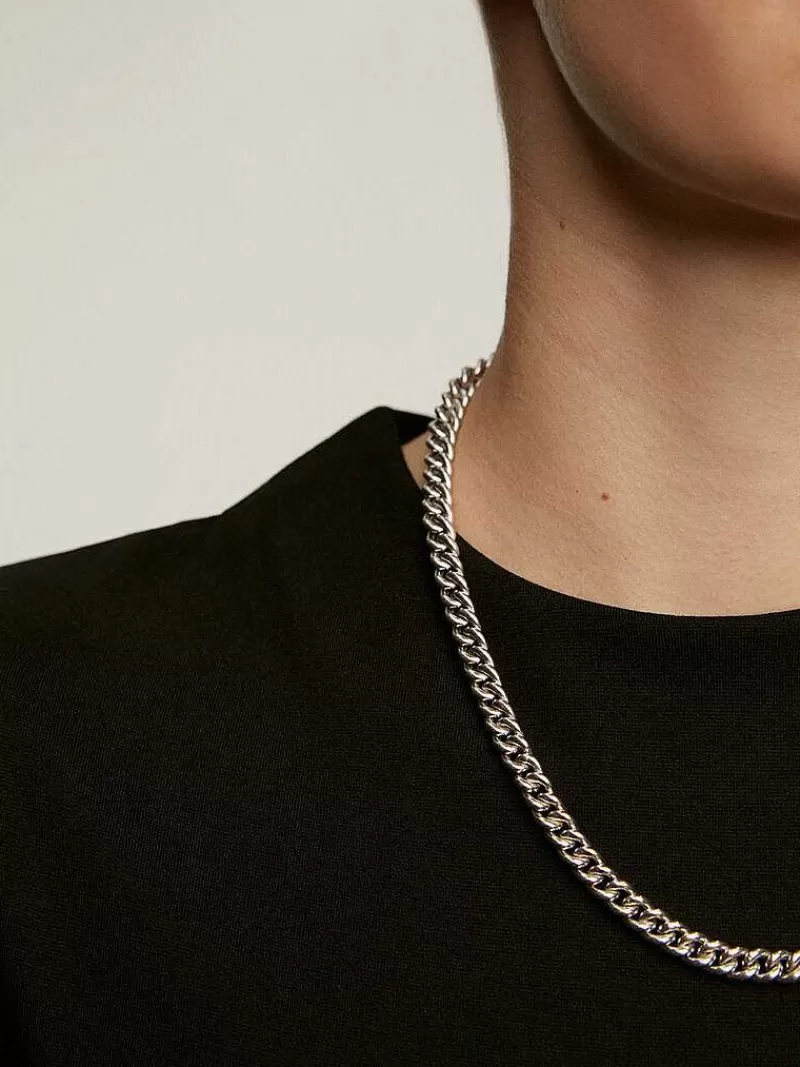 Chaîne Aristocrazy Élégante - Collier en Argent 925 de la Collection Barbados 

（，，，