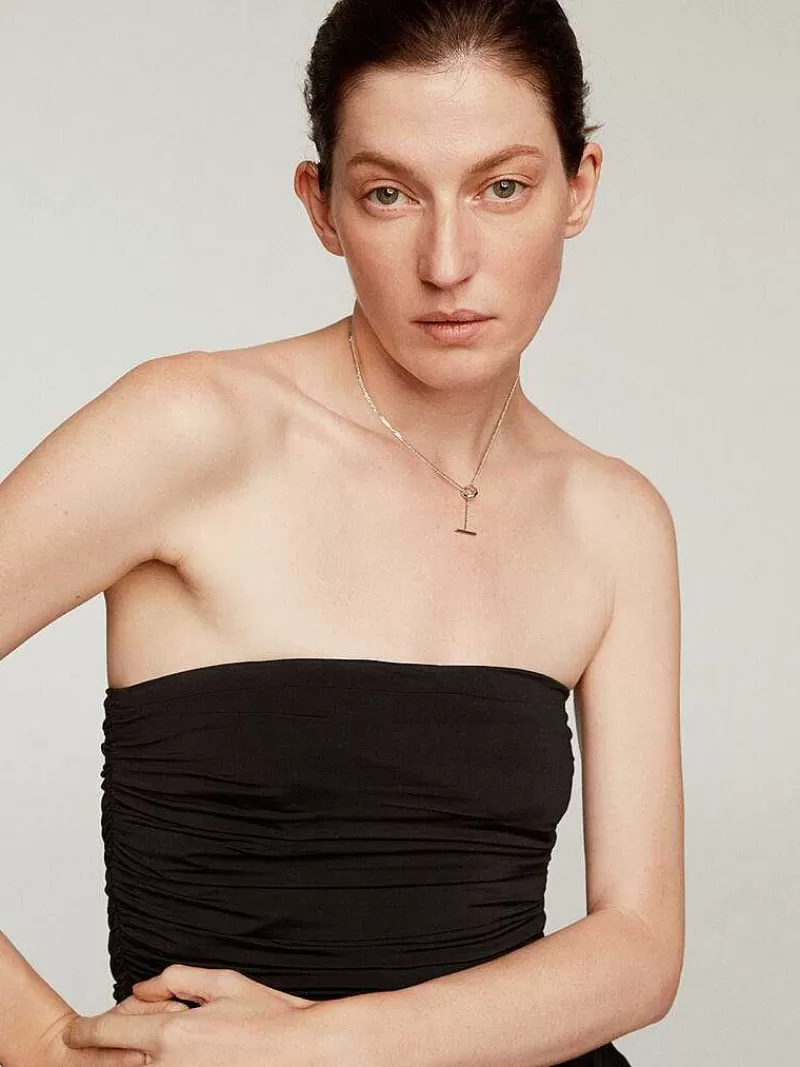Chaîne en argent 925 à motif géométrique contemporain - Collier élégant Aristocrazy pour un style intemporel