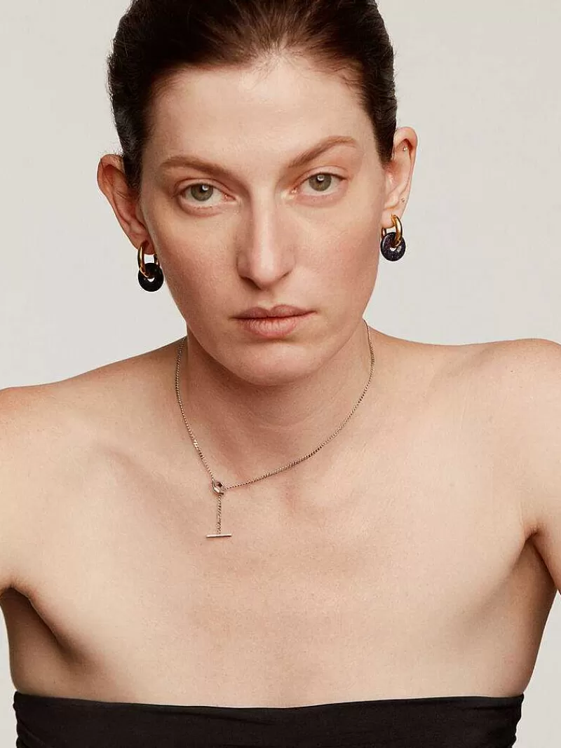 Chaîne en argent 925 à motif géométrique contemporain - Collier élégant Aristocrazy pour un style intemporel