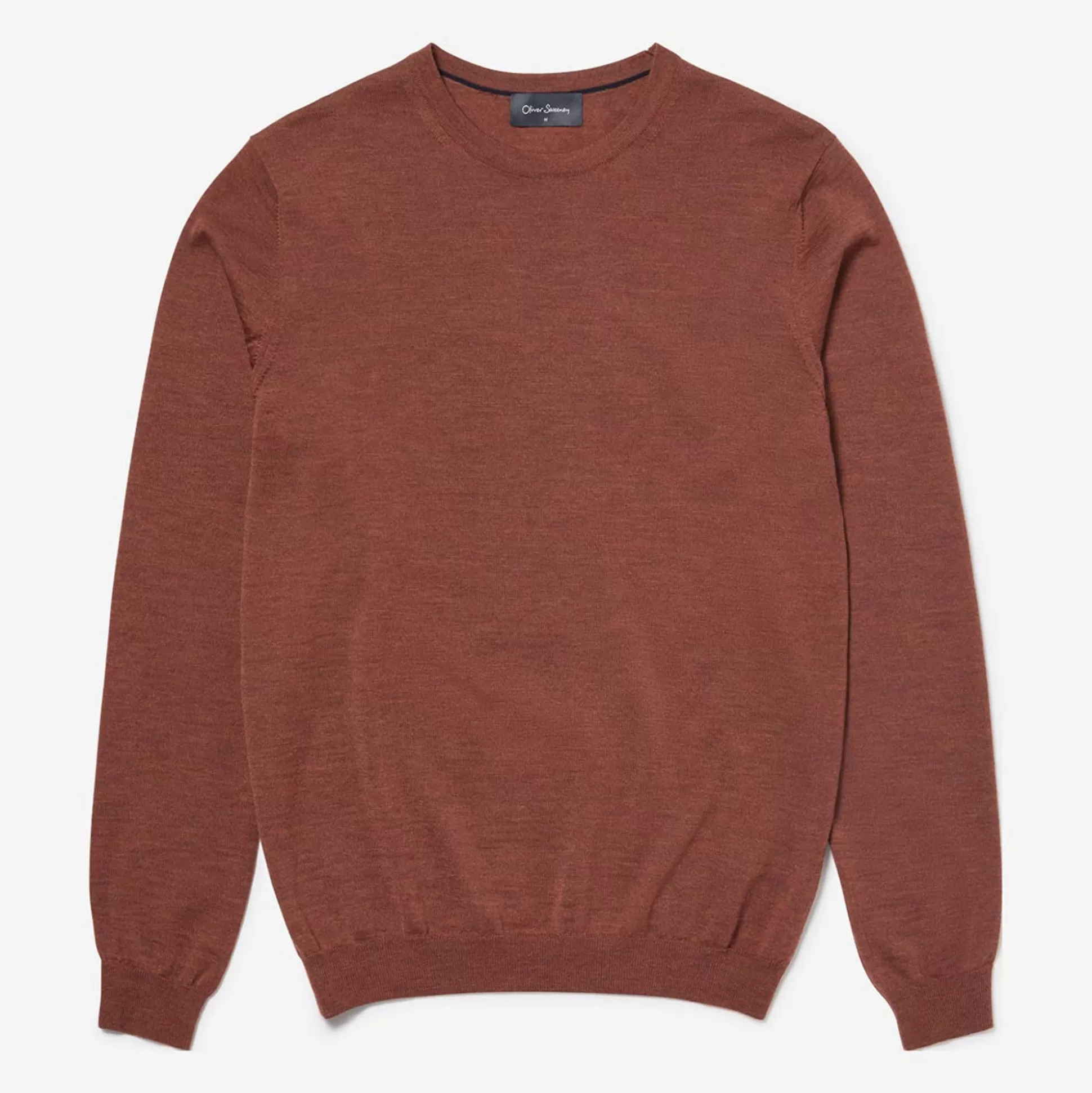 Élégance Bohème - Pull Oliver-Sweeney en Laine Rustique, Teinte Camber Automnal