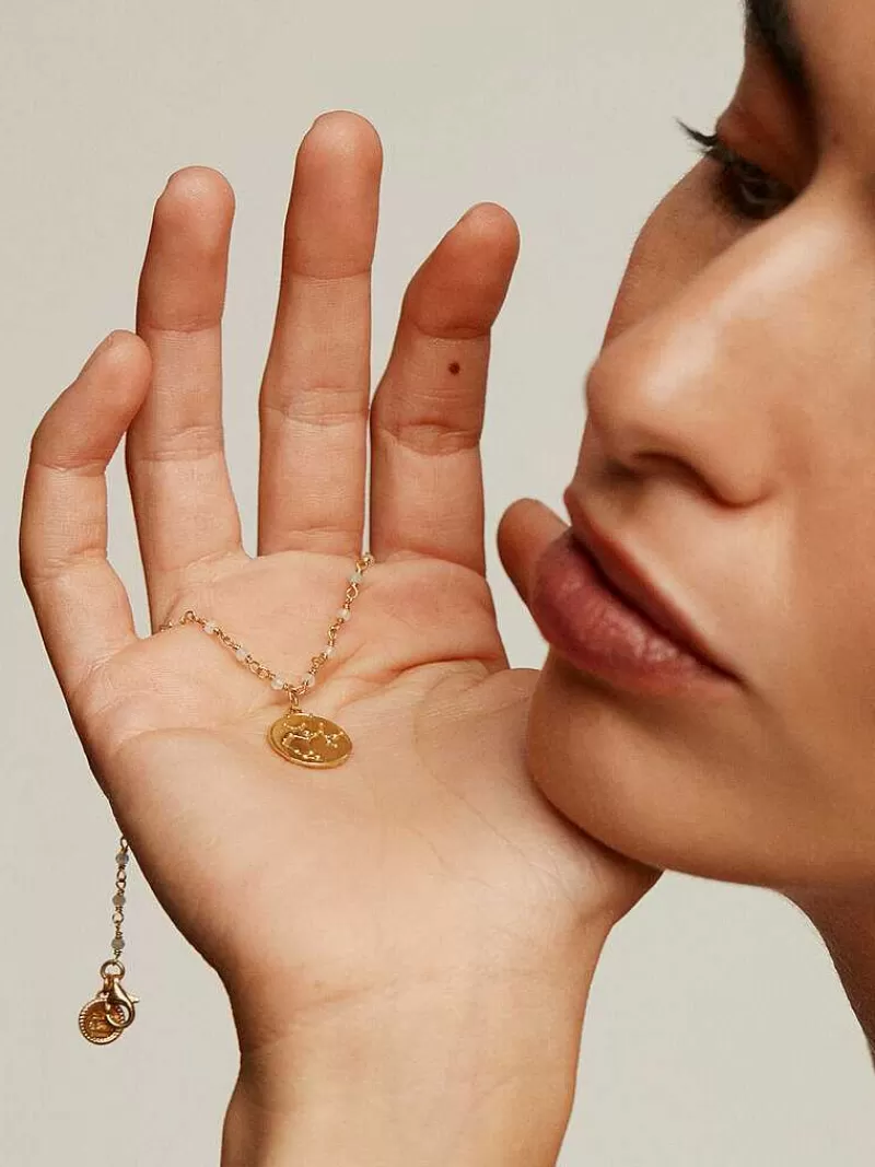 Charme Sagittaire Édition Limitée - Pendentif Zodiacal en Argent 925 plaqué Or Jaune 18K par Aristocrazy