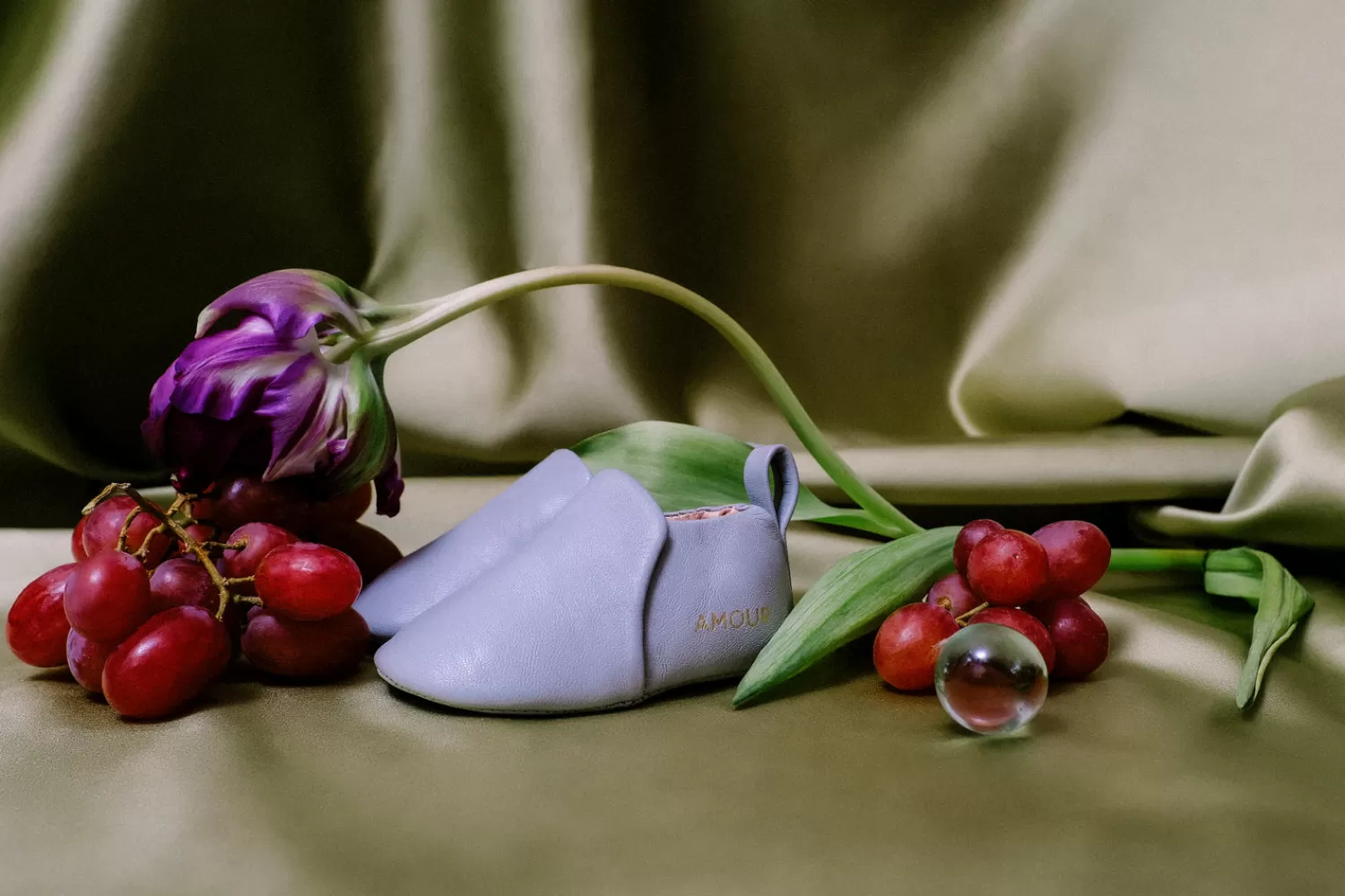 Chausson d'intérieur Craie Studio - Confortable en Gris Chiné - Prix Doux
