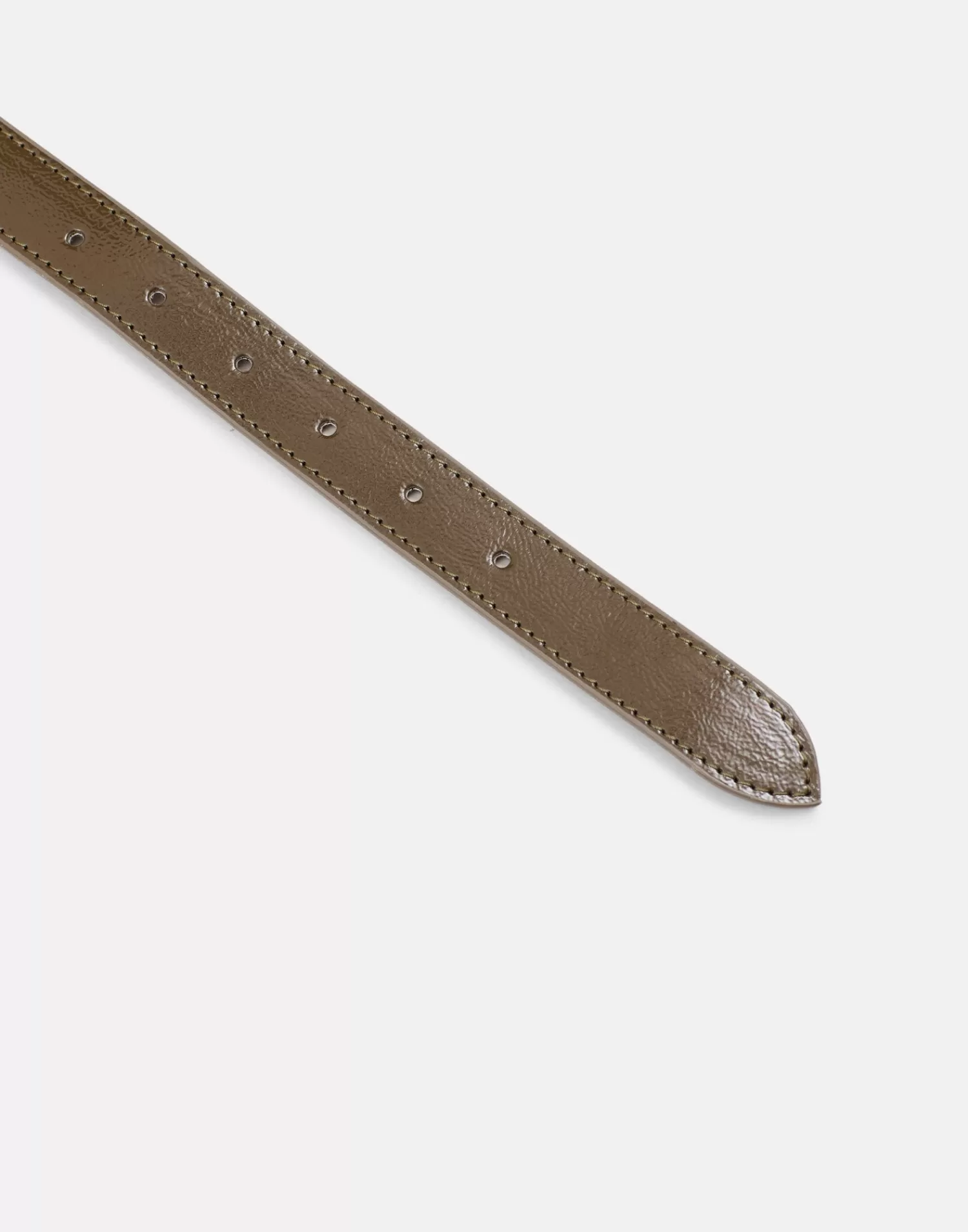 Ceinture vernie Natura - Modèle élégant en cuir laqué pour style urbain raffiné 

(Ceinture homme premium en cuir brillant - Collection exclusive d'accessoires mode durables)