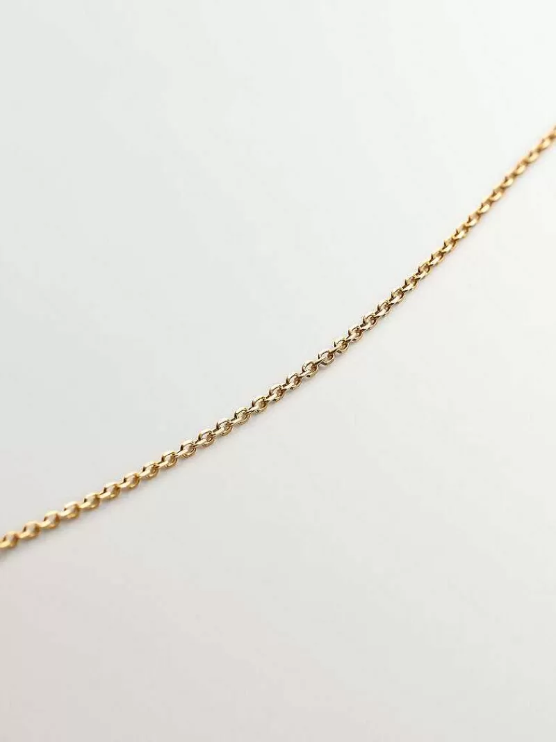 Collier Argent Aristocrazy avec Pendentif en Or Jaune 18 Carats Serti de Diamants