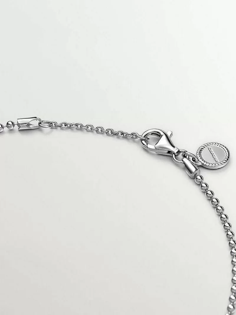 Collier Argent 925 serti de Jade Turquoise - Création Exclusive Aristocrazy