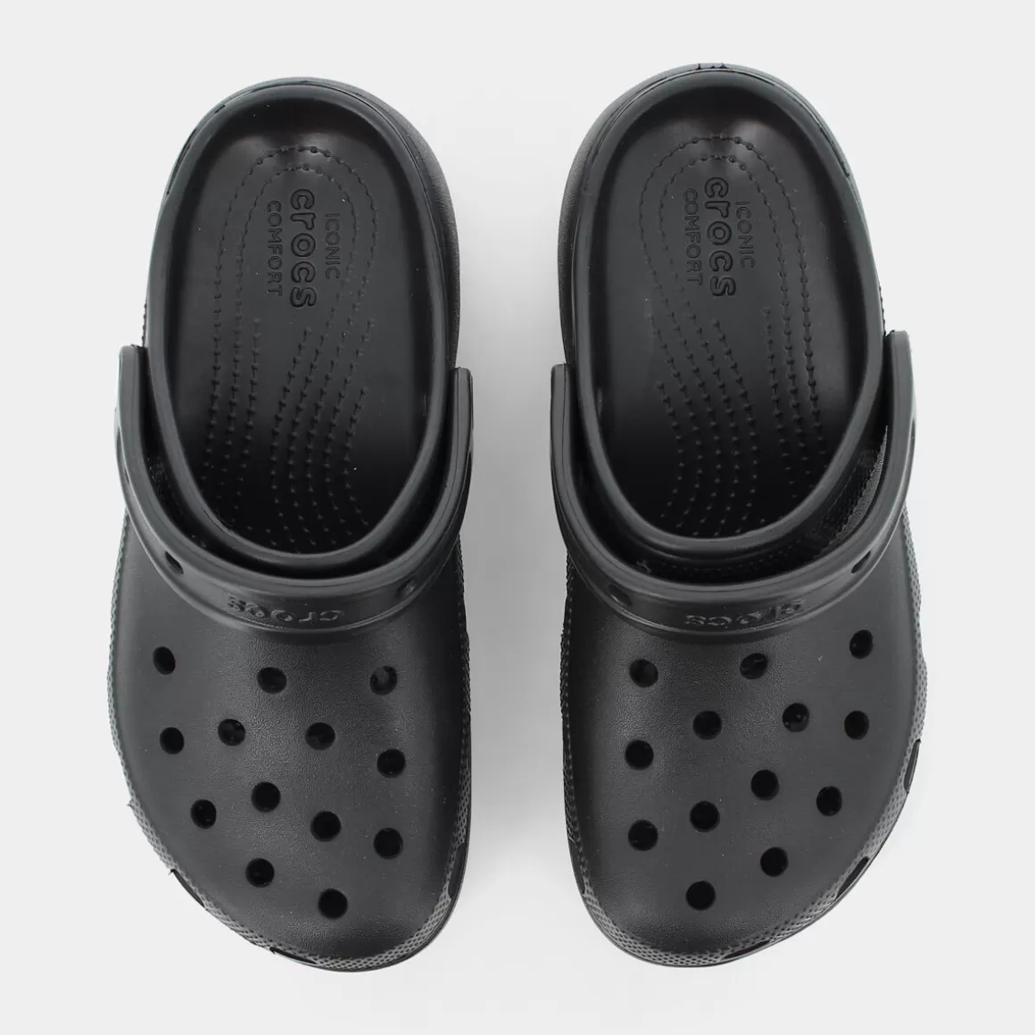Sandales confortables CROCS Cr.206750 pour femme - Noir intense avec semelle ergonomique