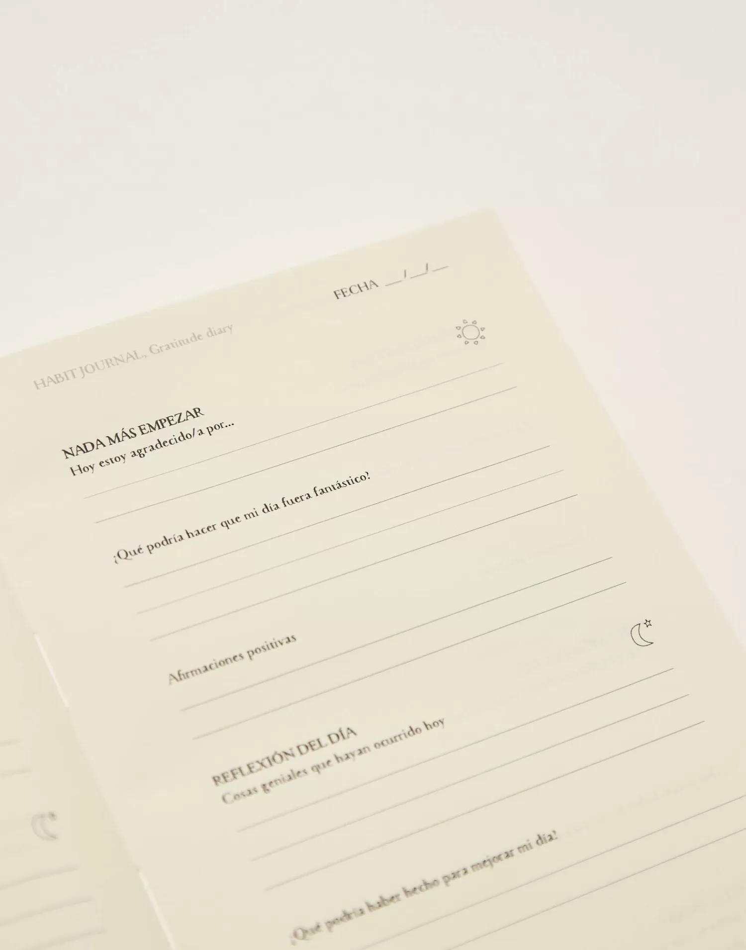 Carnet de Reconnaissance Inspirant - Édition Nature Essentielle | Suivi des Moments Précieux au Quotidien