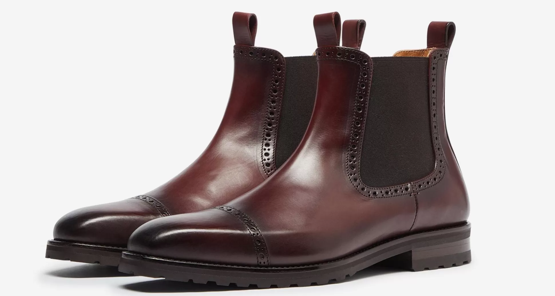 Bottines Oliver Sweeney en Cuir Bordeaux - Chaussures Haut de Gamme Marque Britannique, Style Urbain Raffiné avec Semelle Coussionnée - Coloris Dasa Vin Rouge pour Élégance Intemporelle
