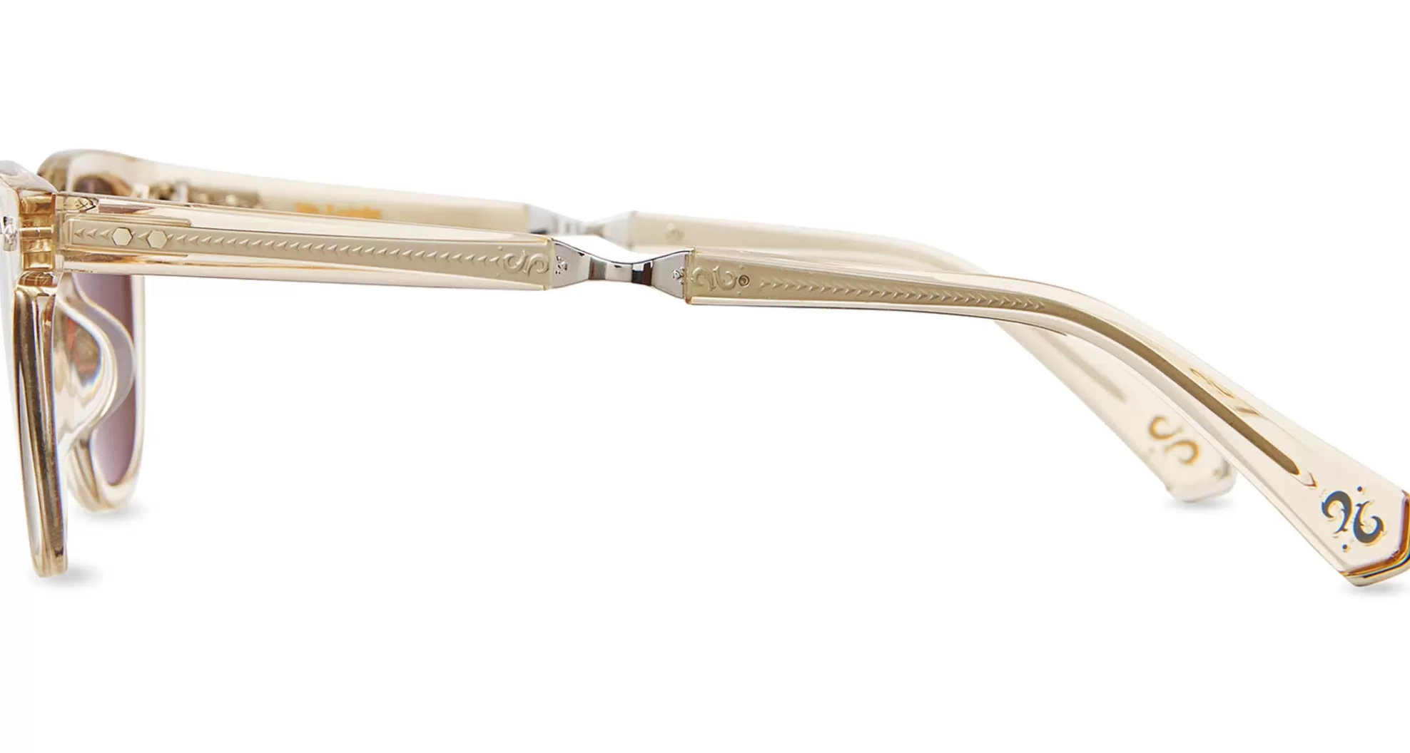 Lunettes de soleil Garrett Leight - Collection Monsieur Leight avec monture Logo Dean S