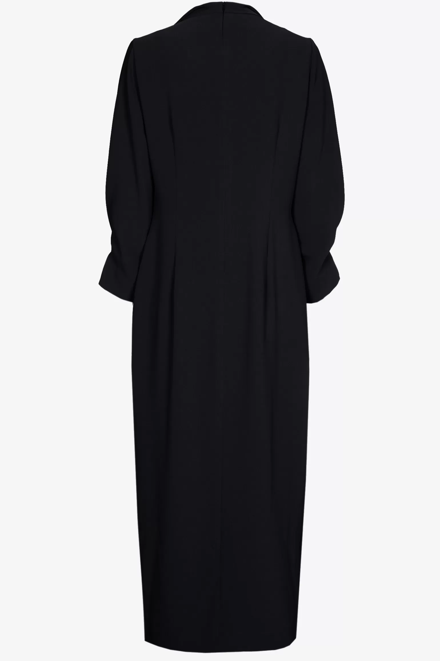 Robe mi-longue élégante avec encolure en V - Modèles exclusifs Xandres en promotion