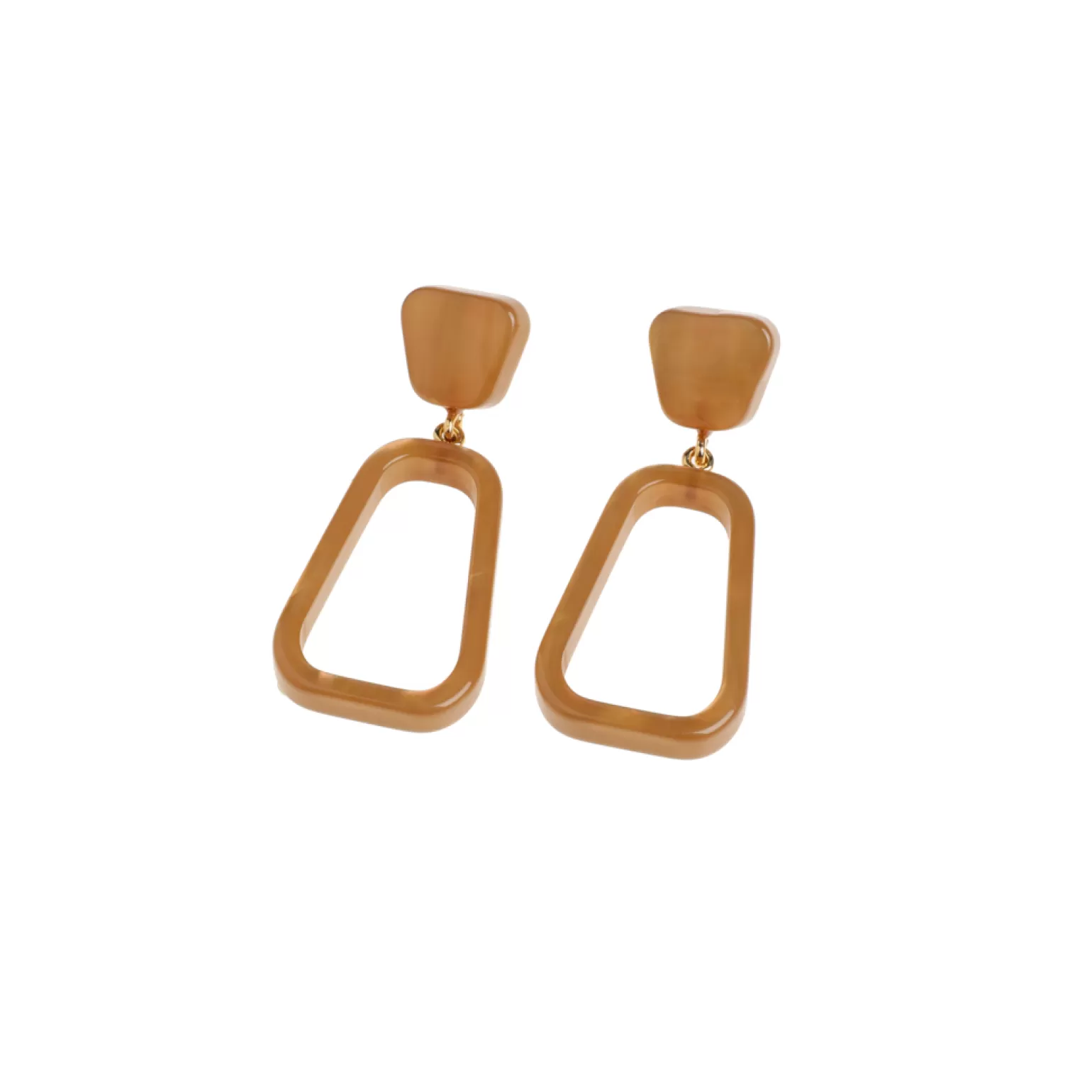 Élégantes boucles d'oreilles géométriques Xandres - Promotion éclair exclusive (24h seulement!)