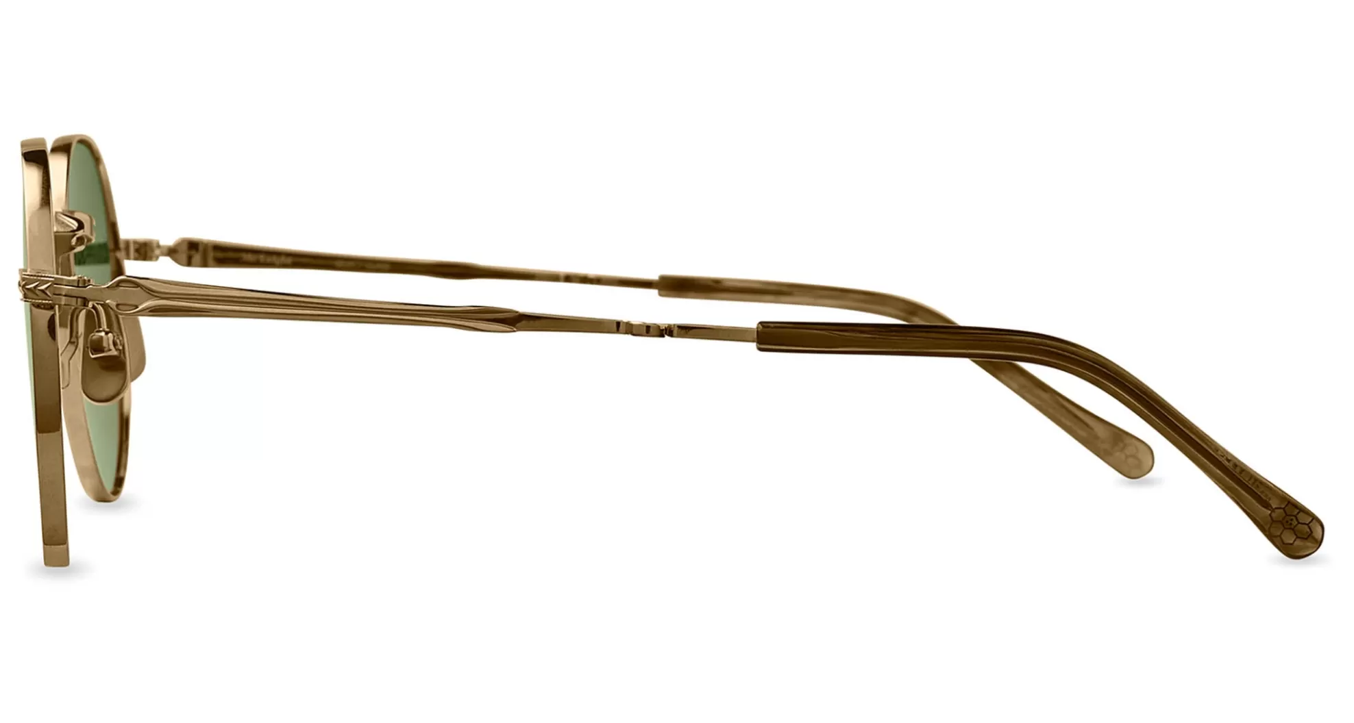 Lunettes de soleil iconiques Mr. Leight par Garrett Leight - Modèle Hachi-S avec logo gravé