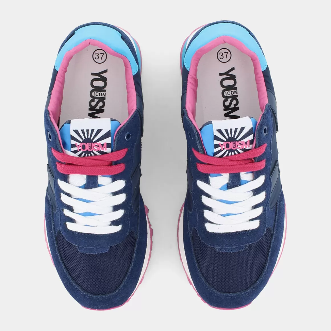 Chaussures Sport YOUSM E22D - Édition Bleu Ciel en Promotion Exclusivité Temporaire - Confort Dynamique & Style Urbain