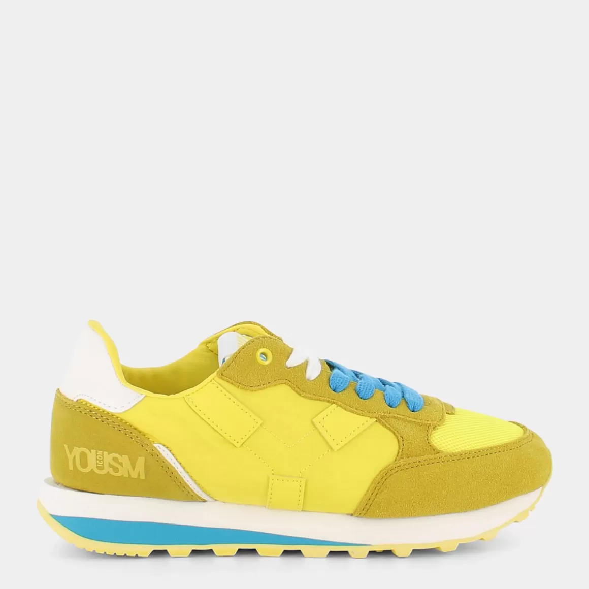 Chaussures de Sport Style Urbain Hz-E22D01 en Jaune Vif - Promotion Exclusive par YOUSM