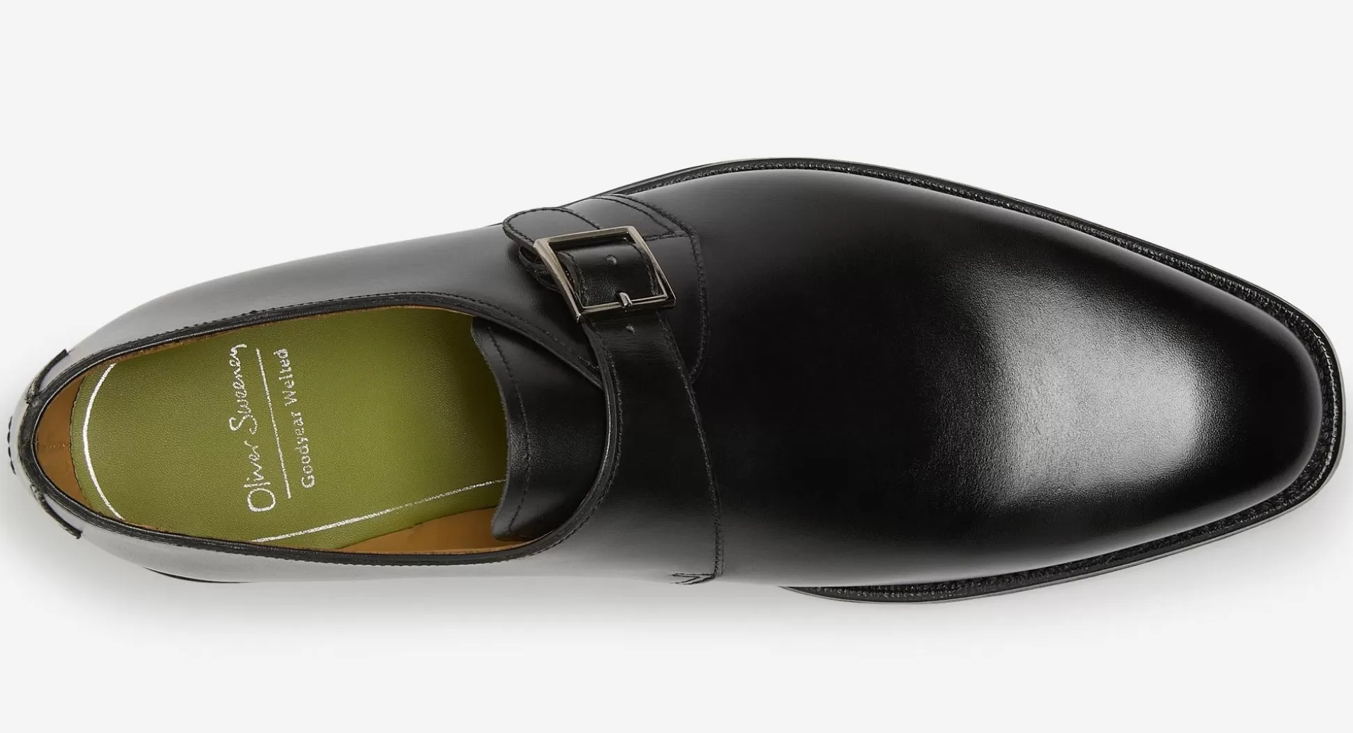 Derby en Cuir Idbury Noir - Chaussures Homme Oliver Sweeney Édition Limitée