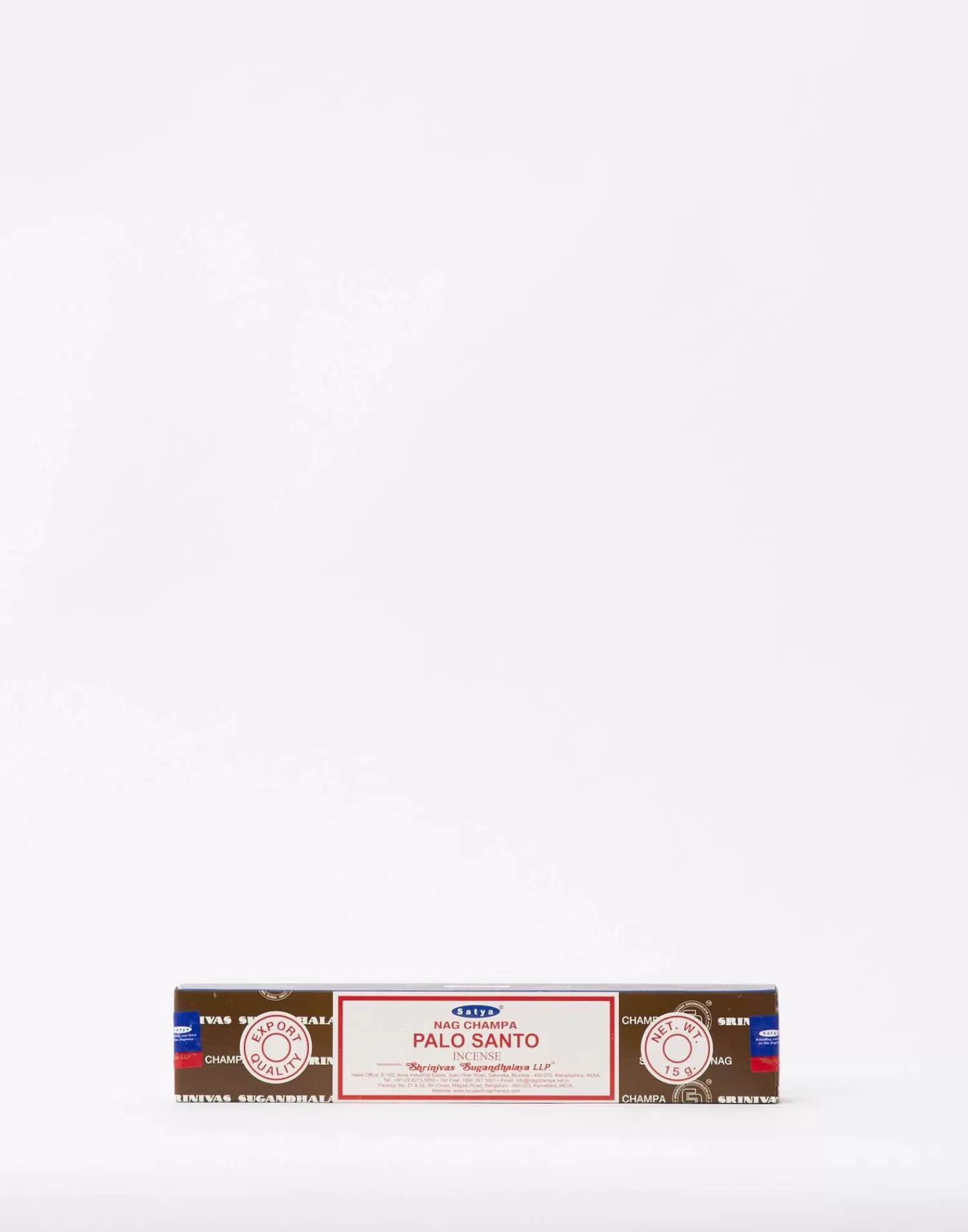 Encens Artisanal Nag Champa & Bâton Sacré Palo Santo - Sélection Naturelle pour la Purification Énergétique