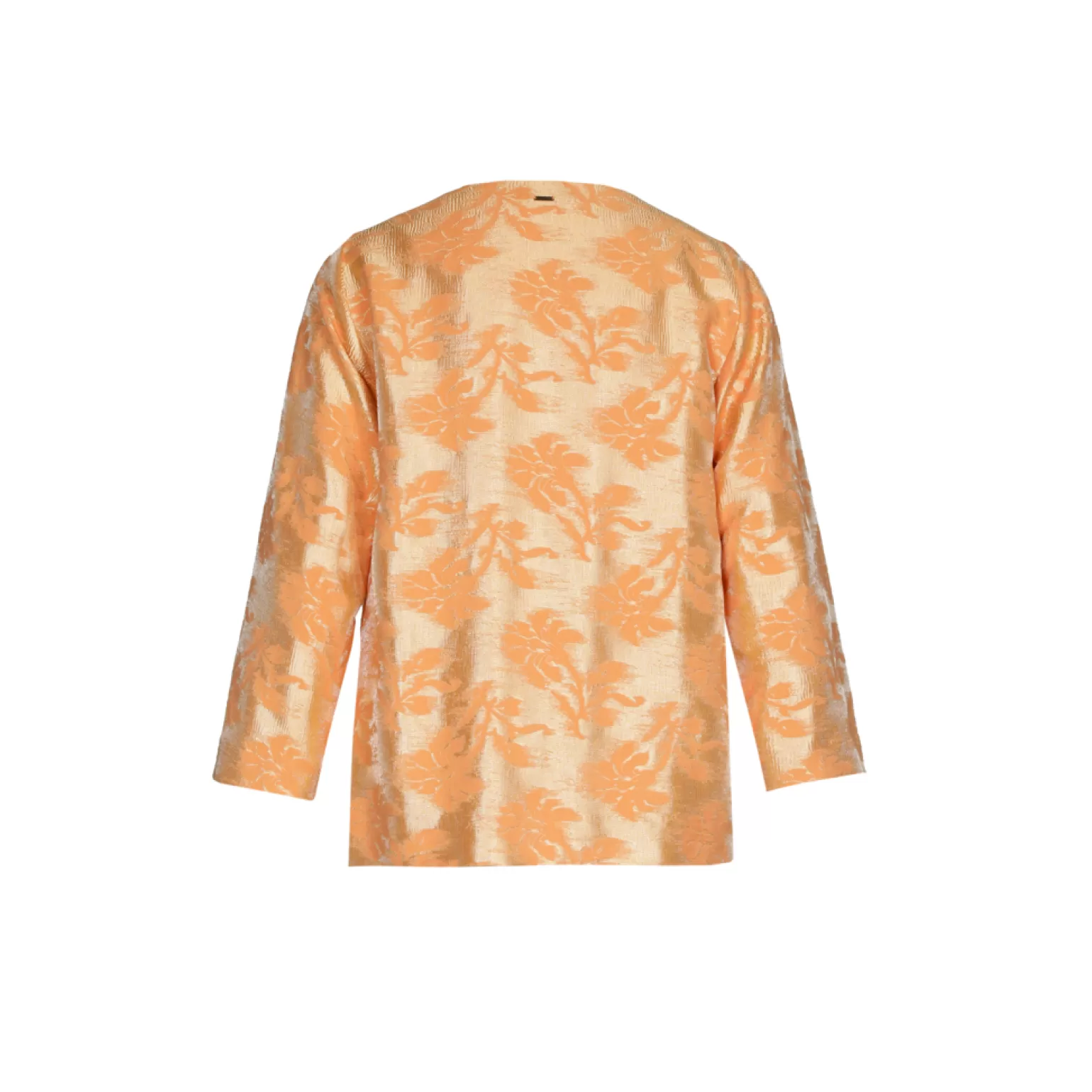 Chemisier en jacquard à motifs botaniques - Collection printanière exclusive Xandres