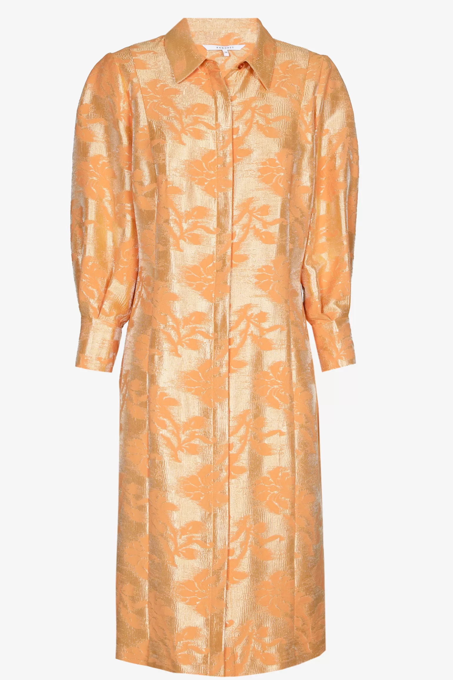 Robe en Jacquard floral - Collection été Xandres en Déstockage