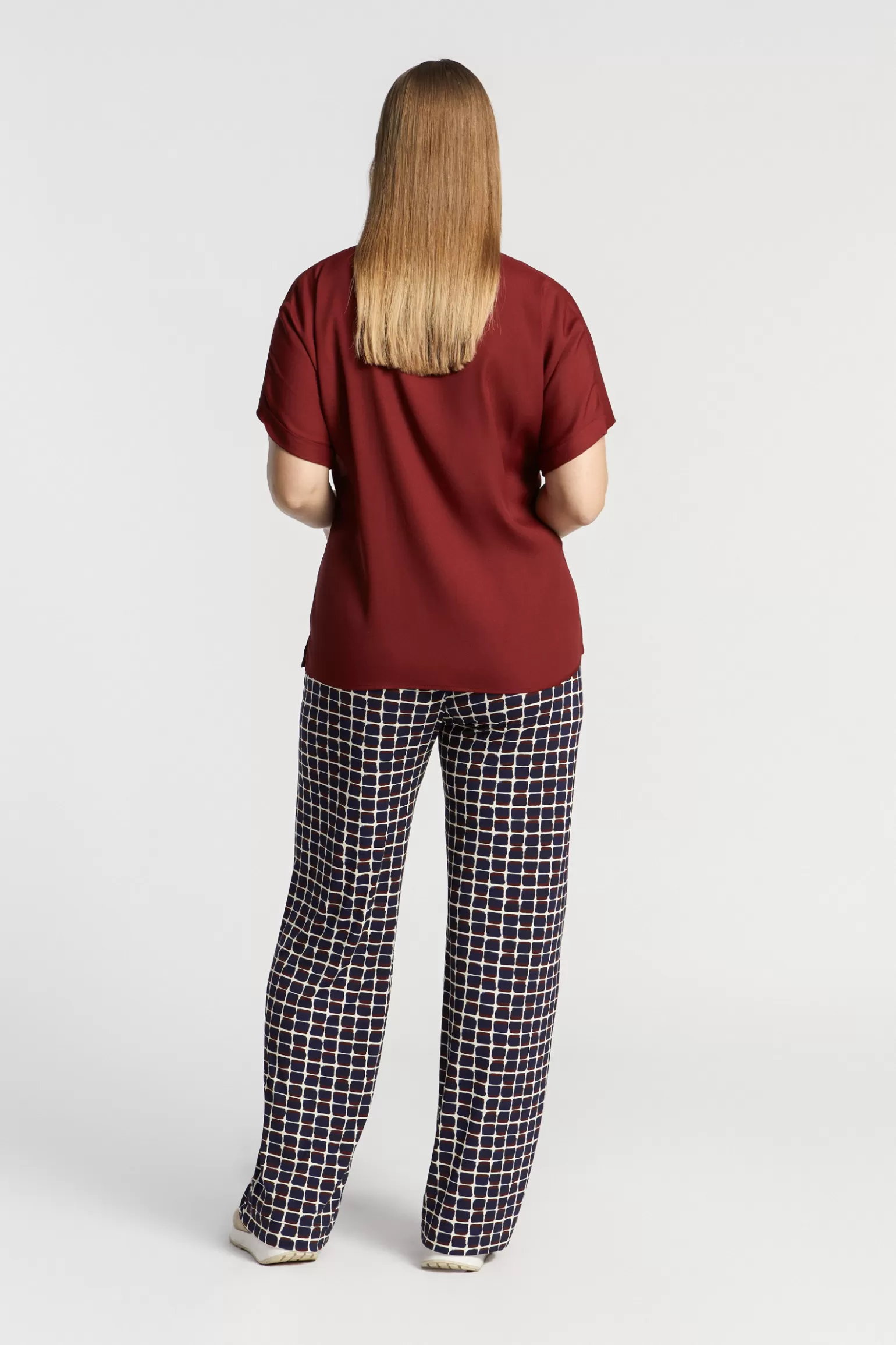 Pantalon en Jersey à Imprimé Unique – Xandres | Promotion Élégante