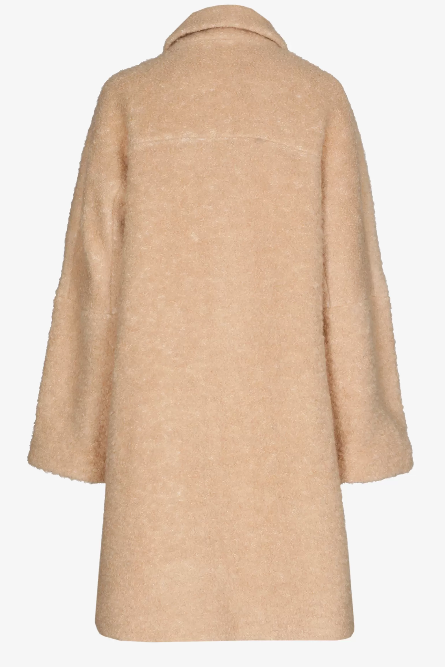 Manteau longue taille en tissu bouclé Xandres - Promotion Éclair à ne pas manquer !