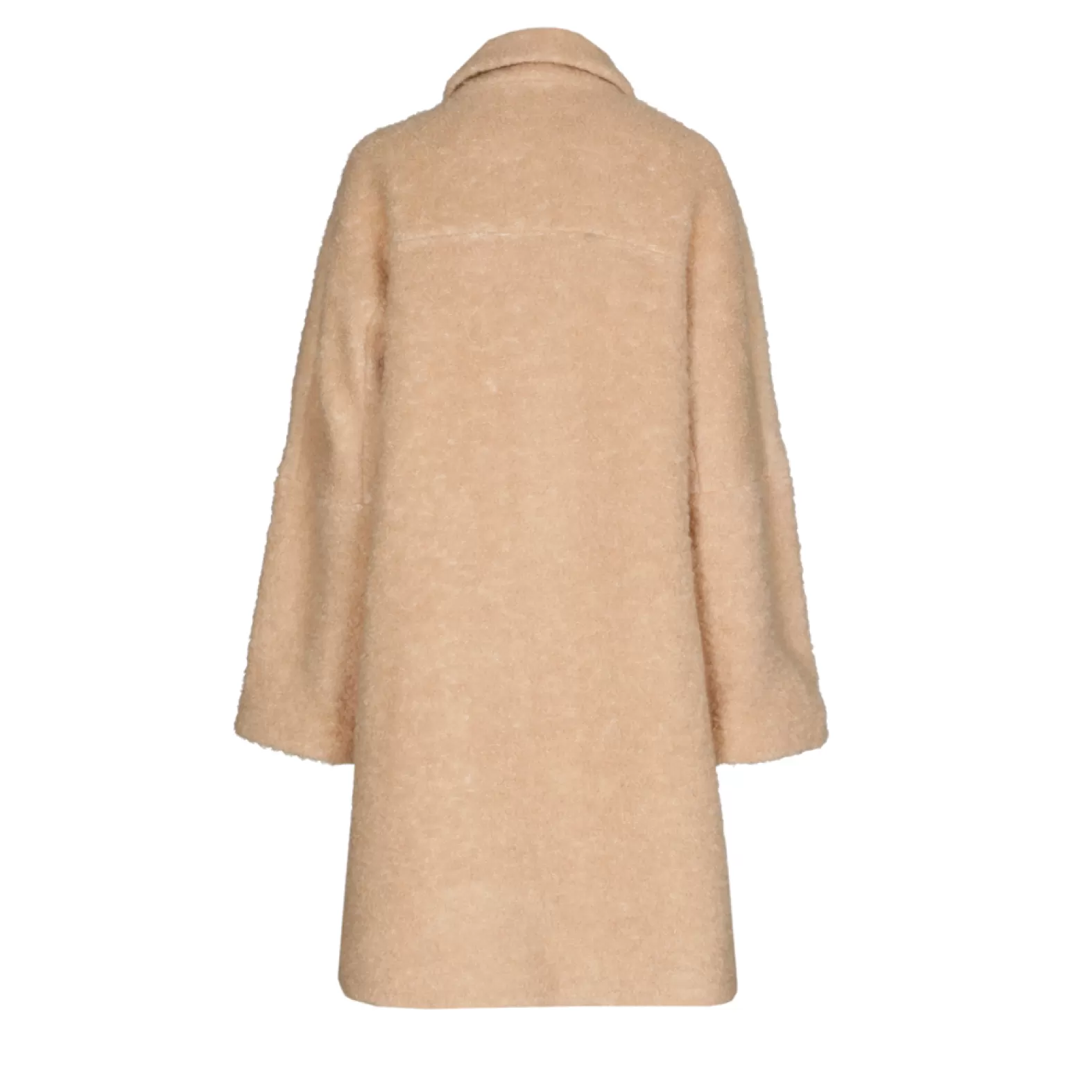 Manteau longue taille en tissu bouclé Xandres - Promotion Éclair à ne pas manquer !