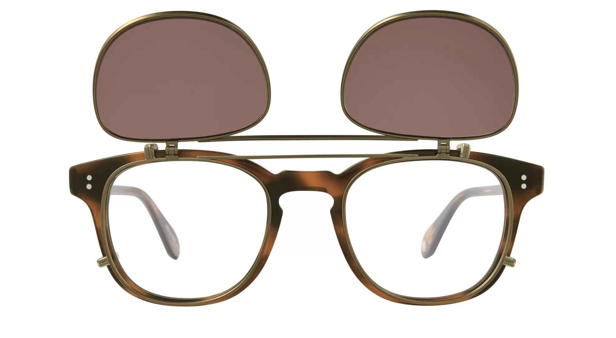Lunettes de soleil Garrett Leight - Clip-ons solaires Modèle Langley