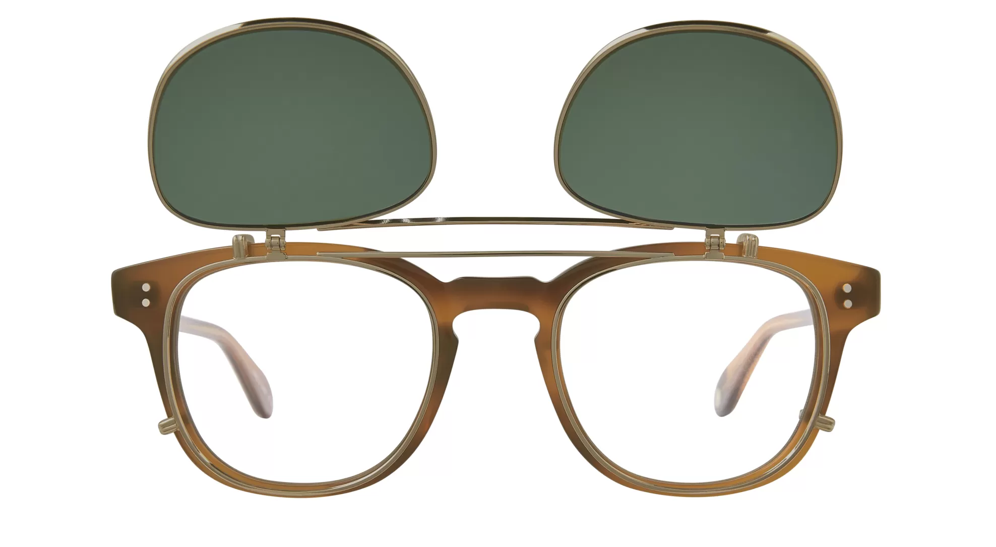 Lunettes de soleil Garrett Leight - Clip-ons solaires Modèle Langley