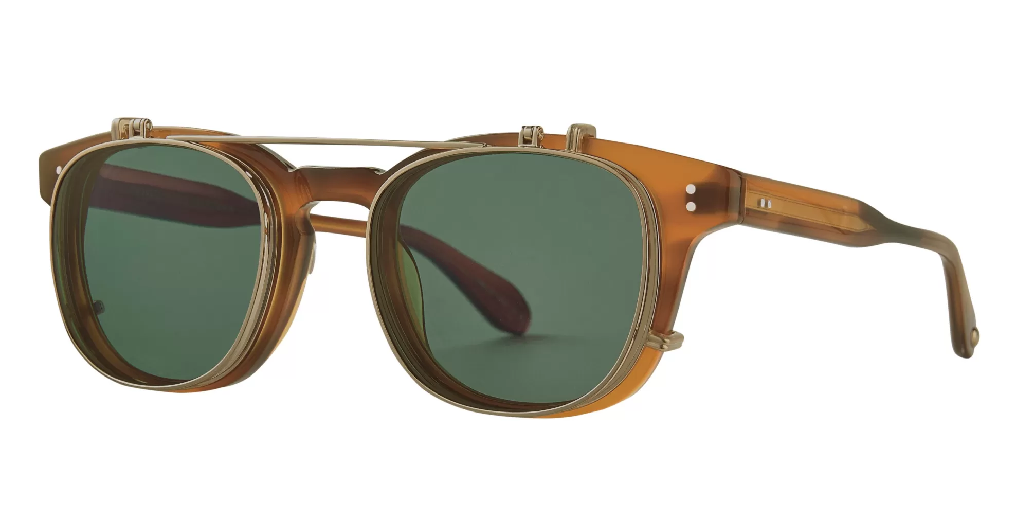 Lunettes de soleil Garrett Leight - Clip-ons solaires Modèle Langley