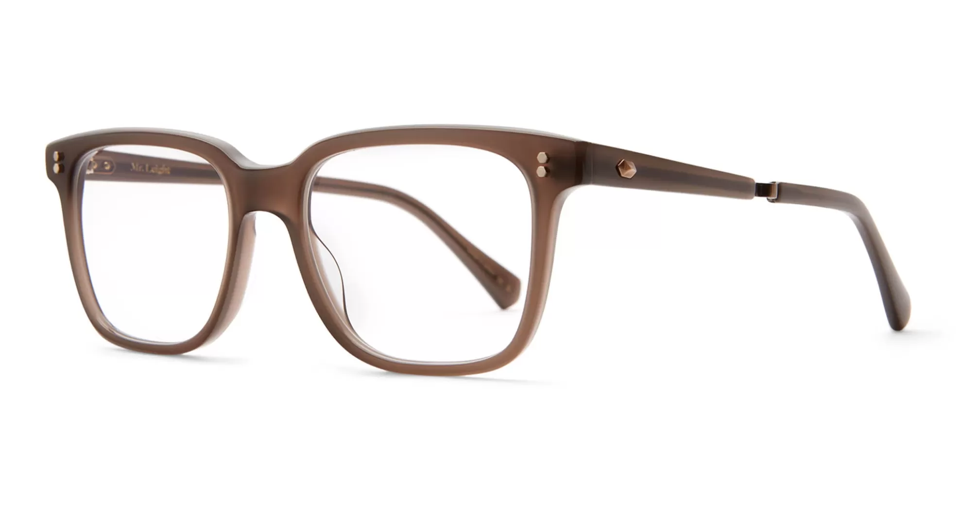 Lunettes de soleil Garrett Leight - Modèle LAUTNER IV avec logo gravé, monture acétate élégante en noir mat