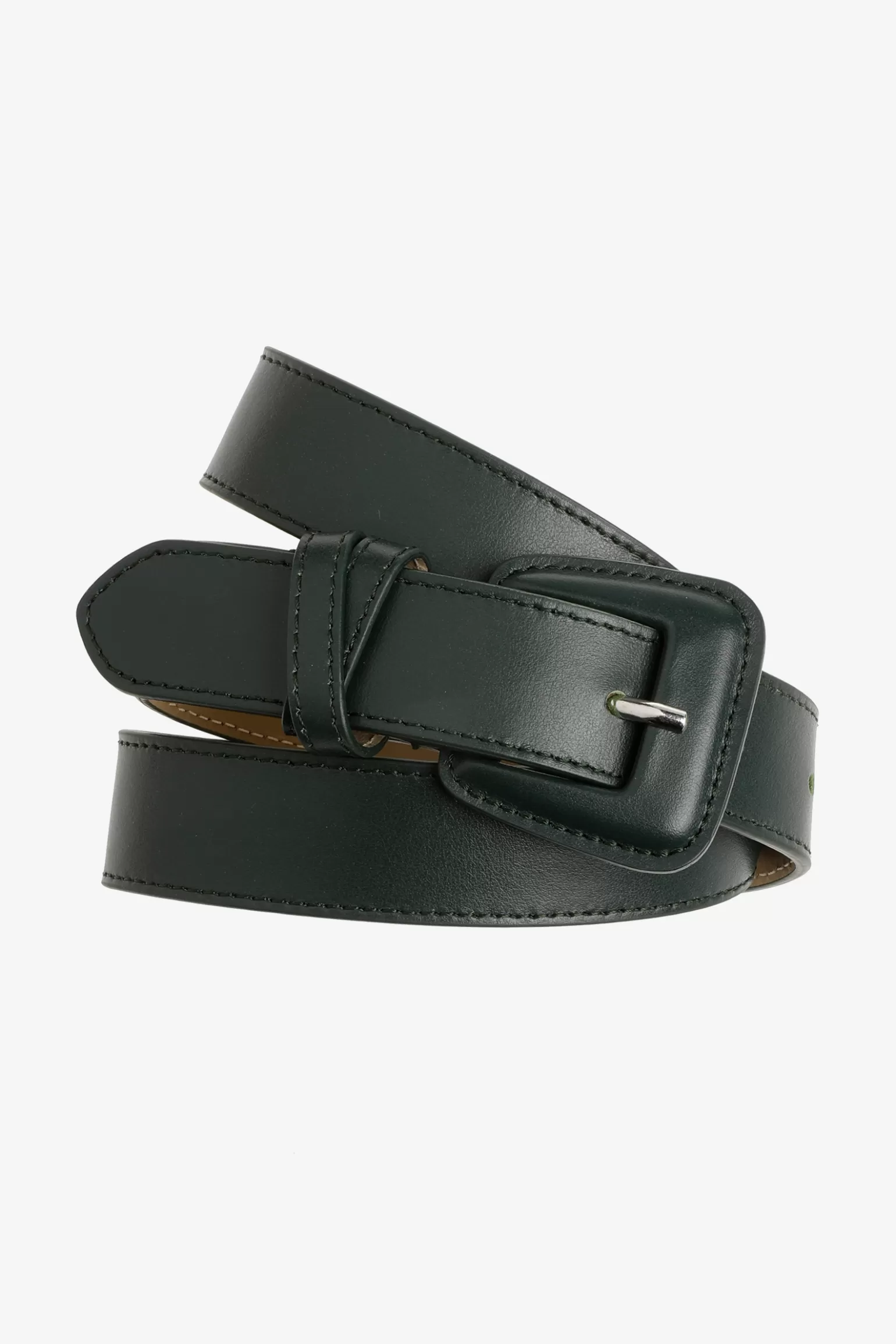 Ceinture en cuir élégante avec boucle ronde - Design épuré Xandres en Promotion Exclusive