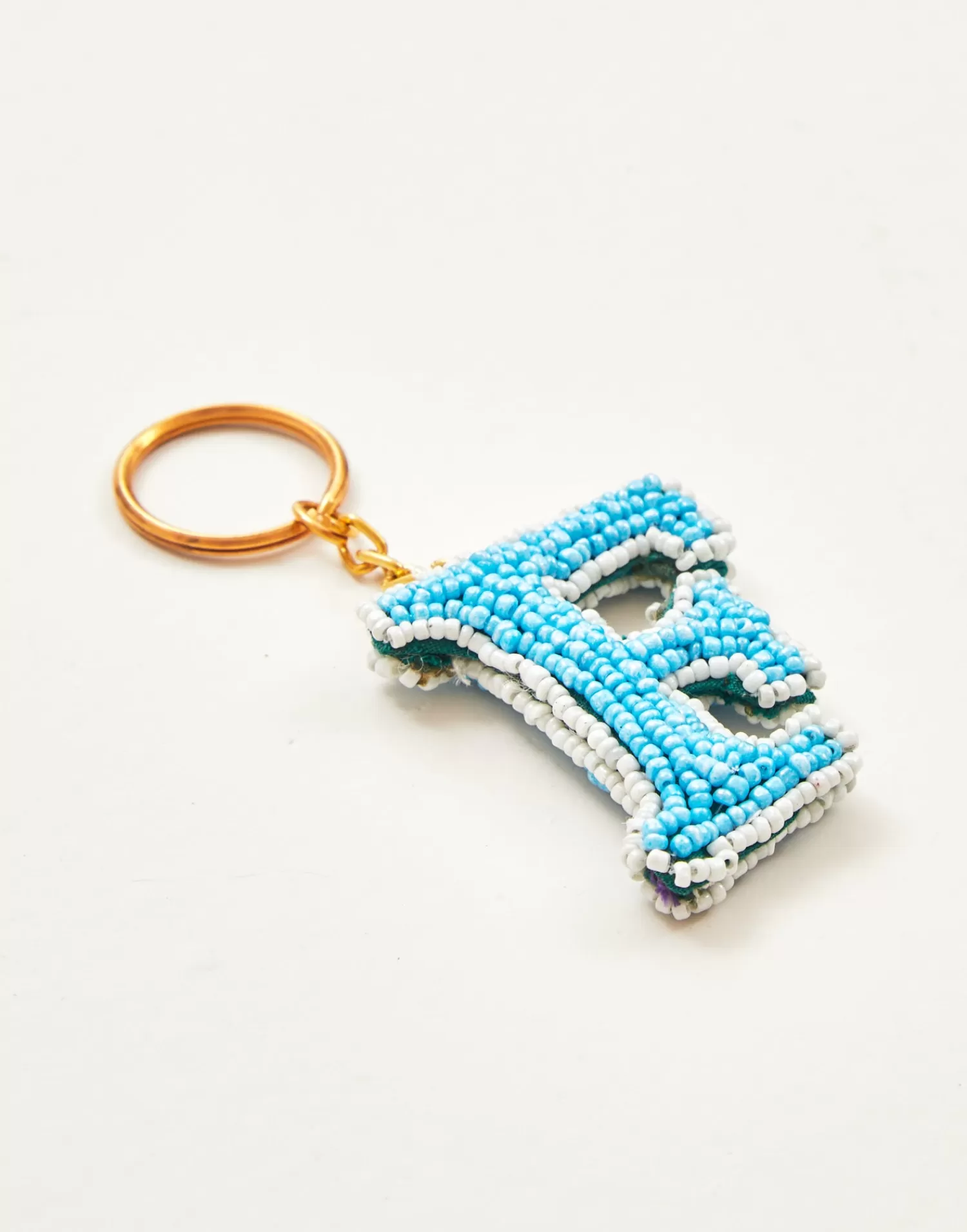 Porte-clés Alphabet Perles - Collection Nature Élégante et Personnalisable