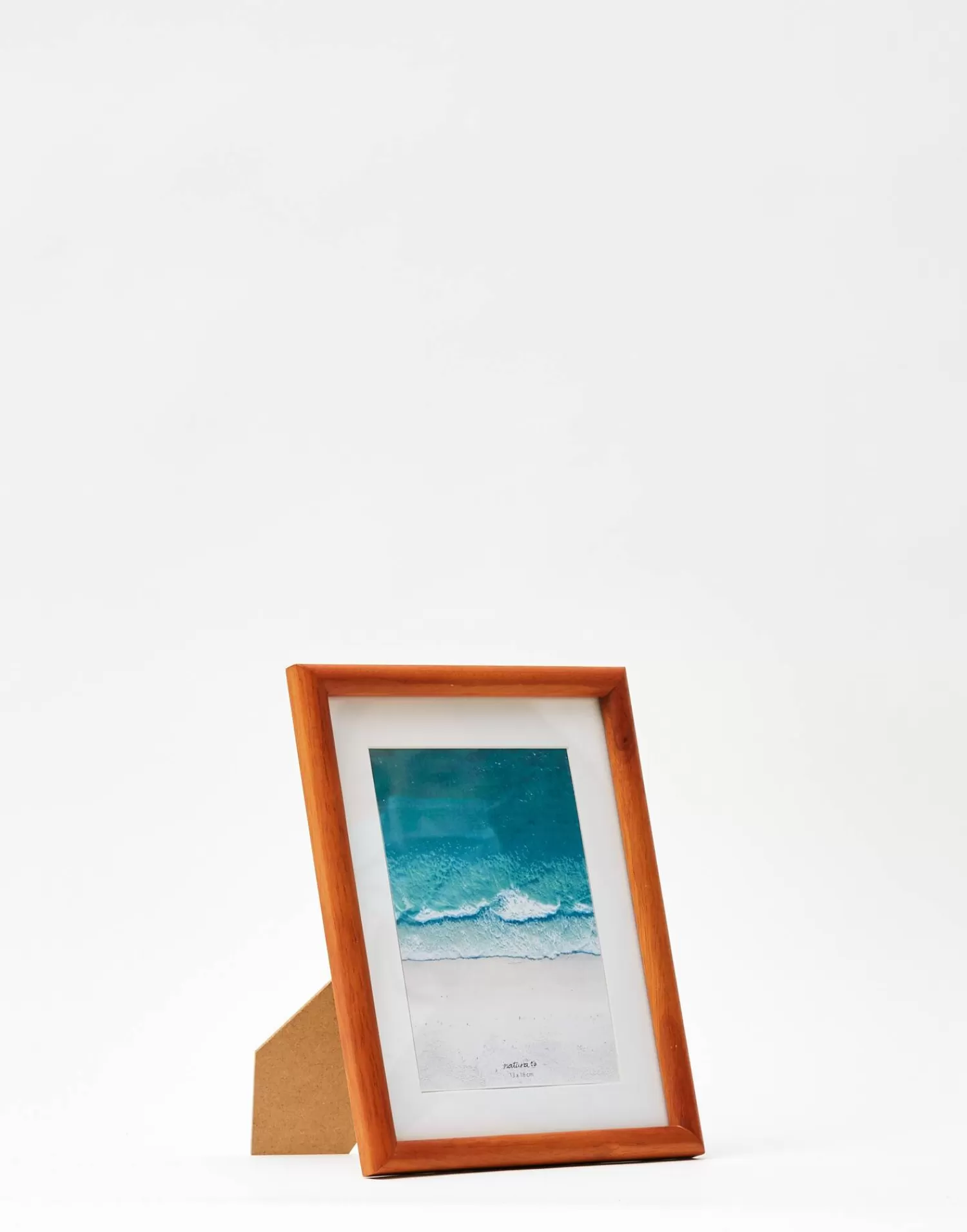 Marco Madera Table Basse en Bois Authentique - Déco Naturelle Format 18x13 cm (Collection Natura)