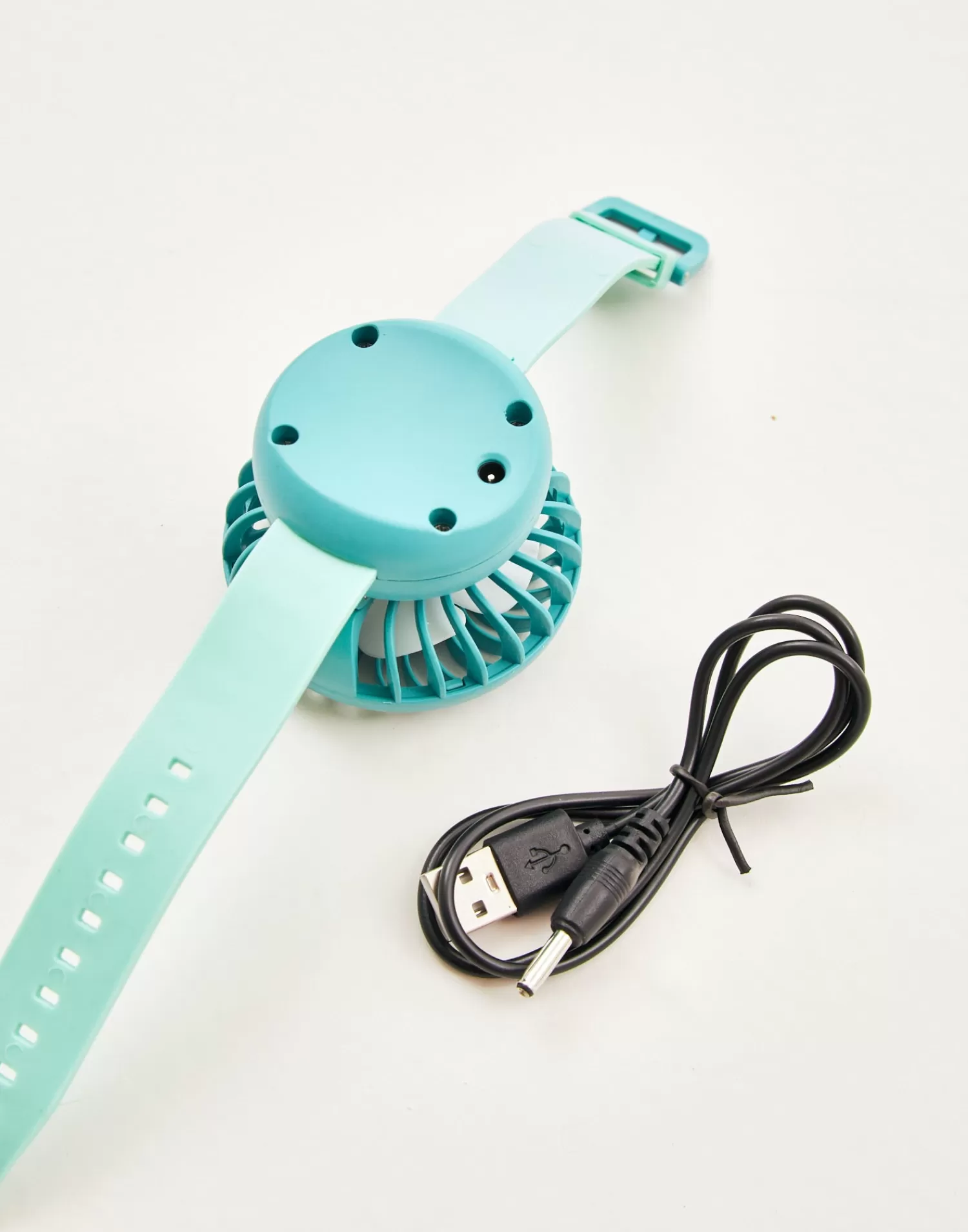 Briseur de Chaleur Portable Natura - Ventilateur de Poignet Réglable avec USB, Design Léger pour un Rafraîchissement Continu en Déplacement (3 Vitesses Silencieuses)