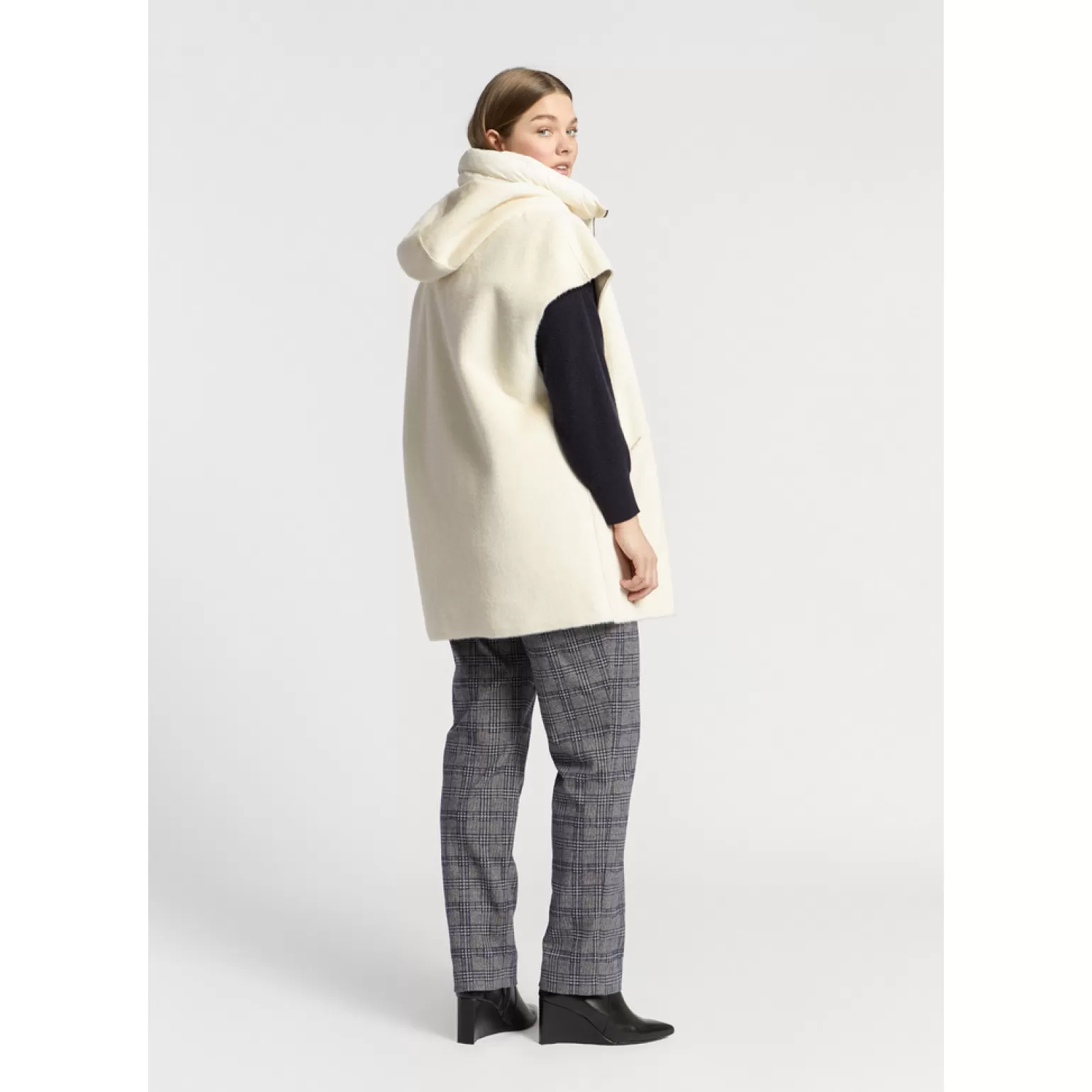 Veste teddy sans manches Xandres - Doudoune douce en promotion exclusive
