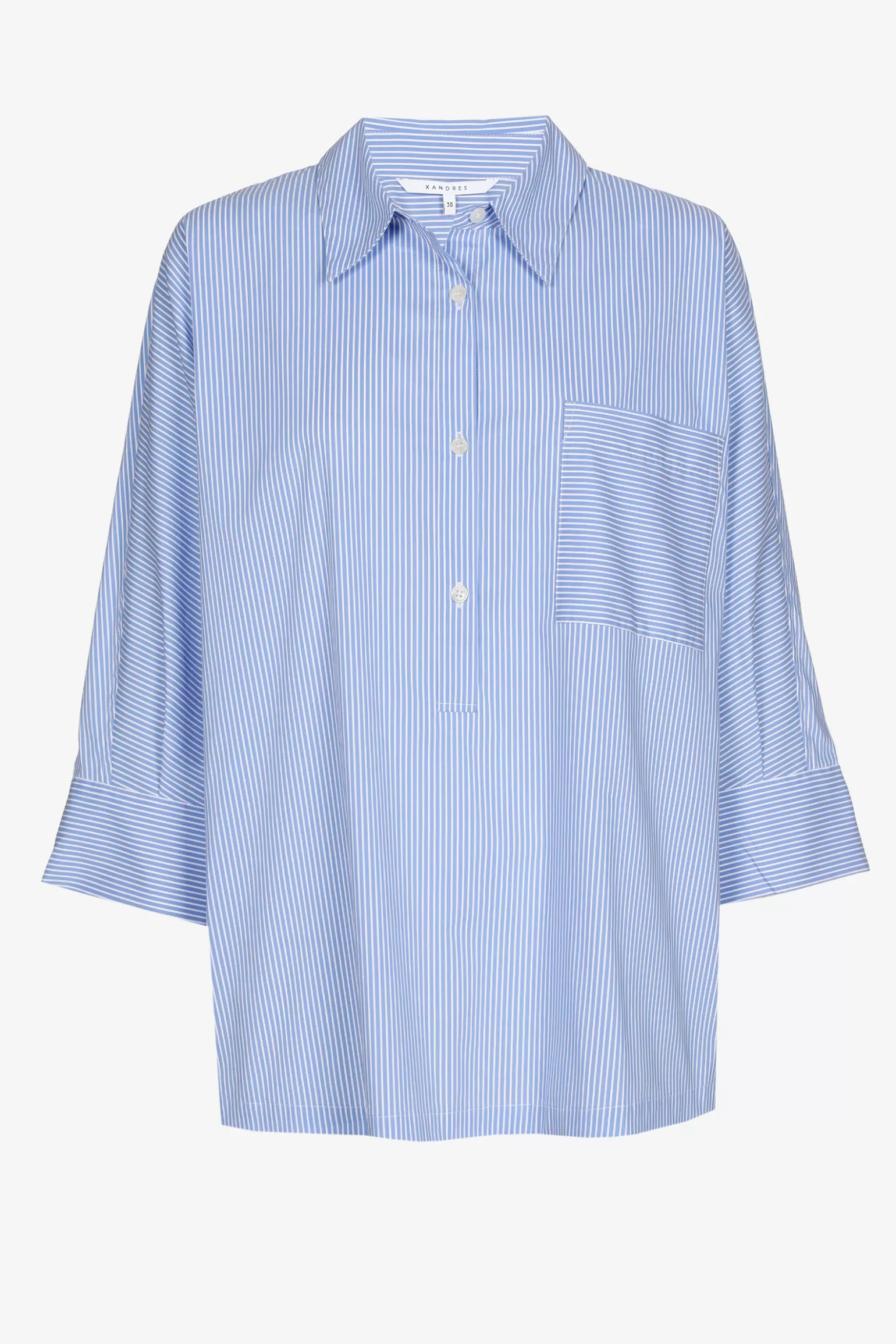 Chemise large à rayures - Nouvelle collection Xandres