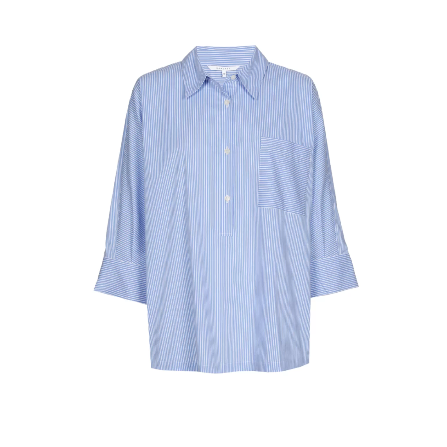 Chemise large à rayures - Nouvelle collection Xandres