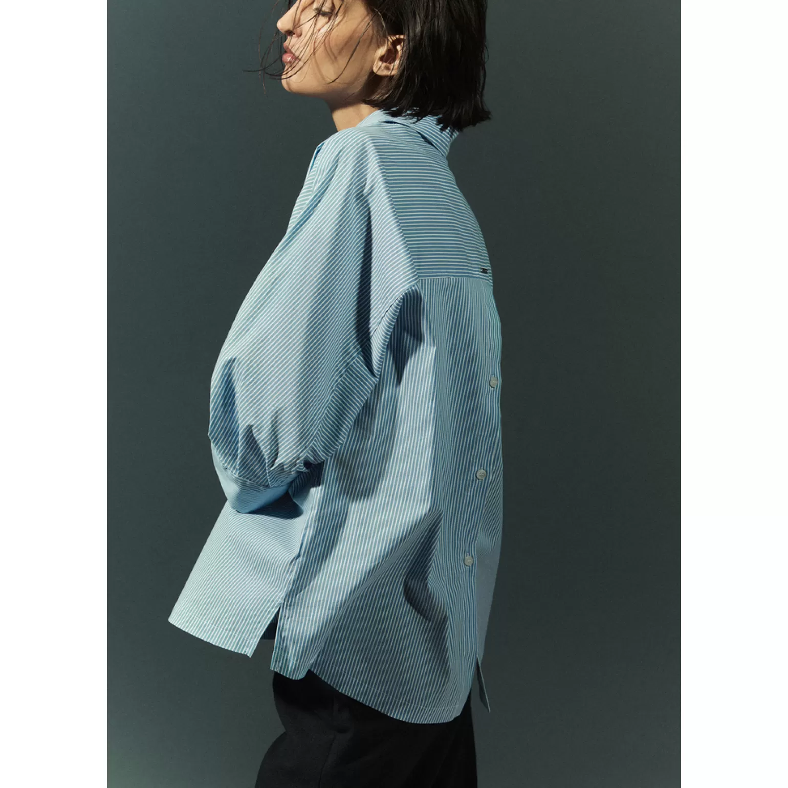 Chemise large à rayures - Nouvelle collection Xandres