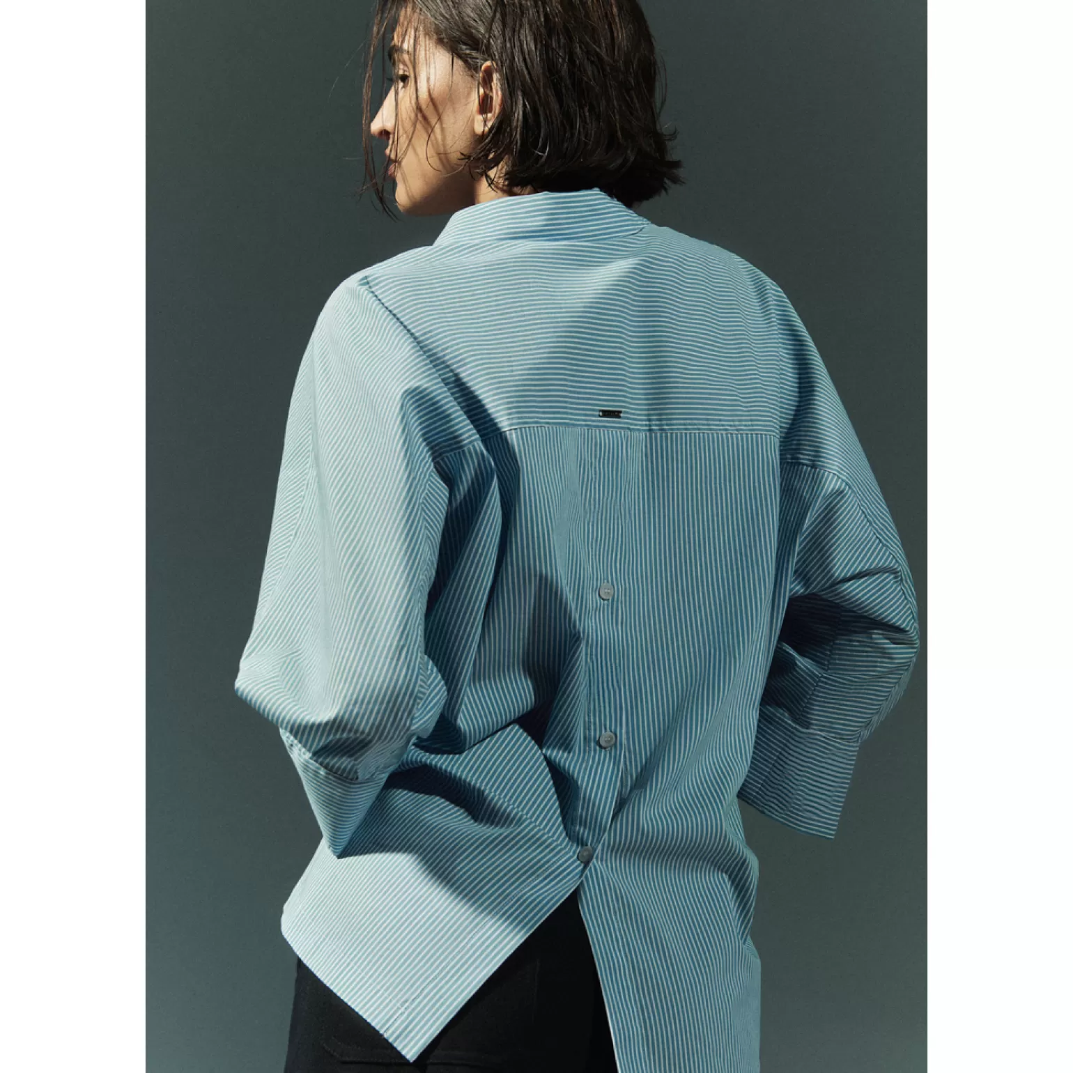 Chemise large à rayures - Nouvelle collection Xandres