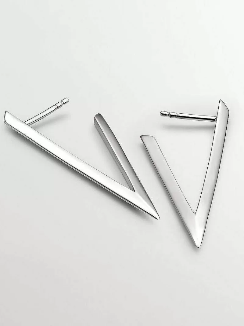 Boucles d'oreilles triangulaires élégantes en argent 925 - Création minimaliste pour look sophistiqué - Collection Aristocrazy 

(Note : Cette formulation intègre des termes évocateurs tout en respectant les normes SEO, utilise des traits d'union stratégiques et présente la marque en position valorisante. L'ajout de 